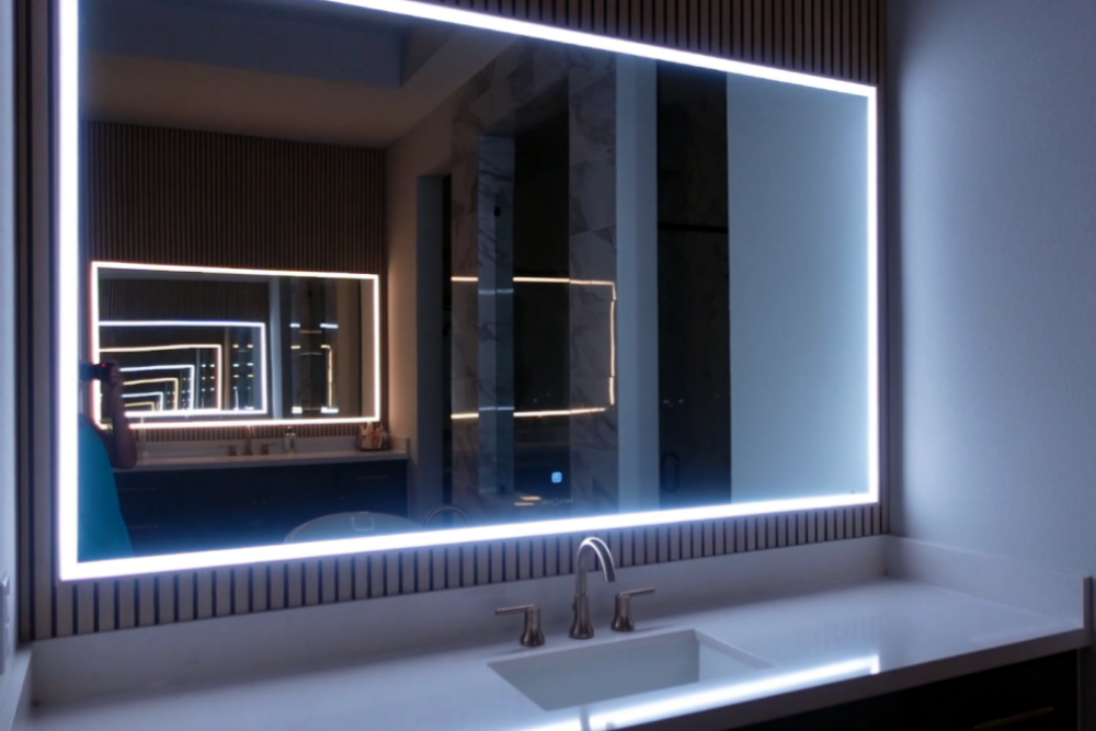 8 Bathroom Renovation Ideas from YouTube Creators Featuring LED Mirrors