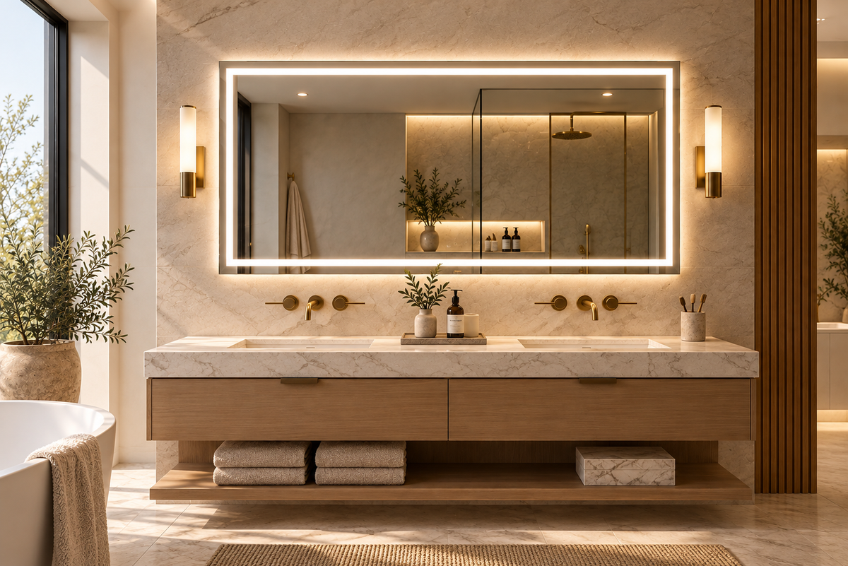 Best LED Bathroom Mirrors in 2026: Custom Lighted Mirror Buying Guide