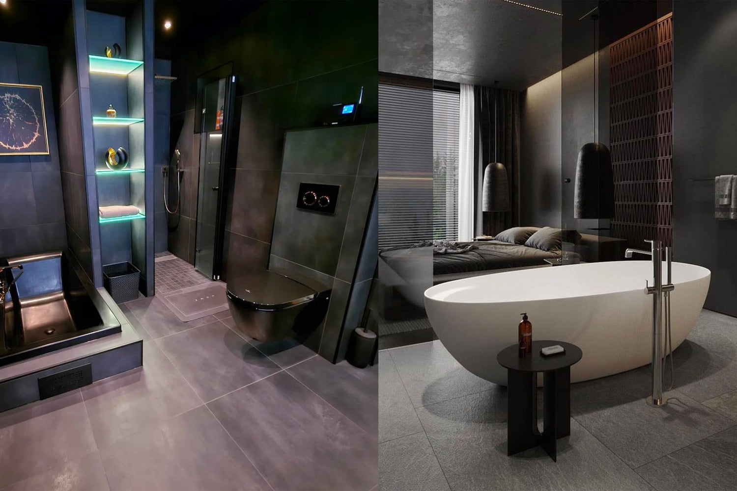 25 Stunning Luxury Black Bathroom Ideas For 2024