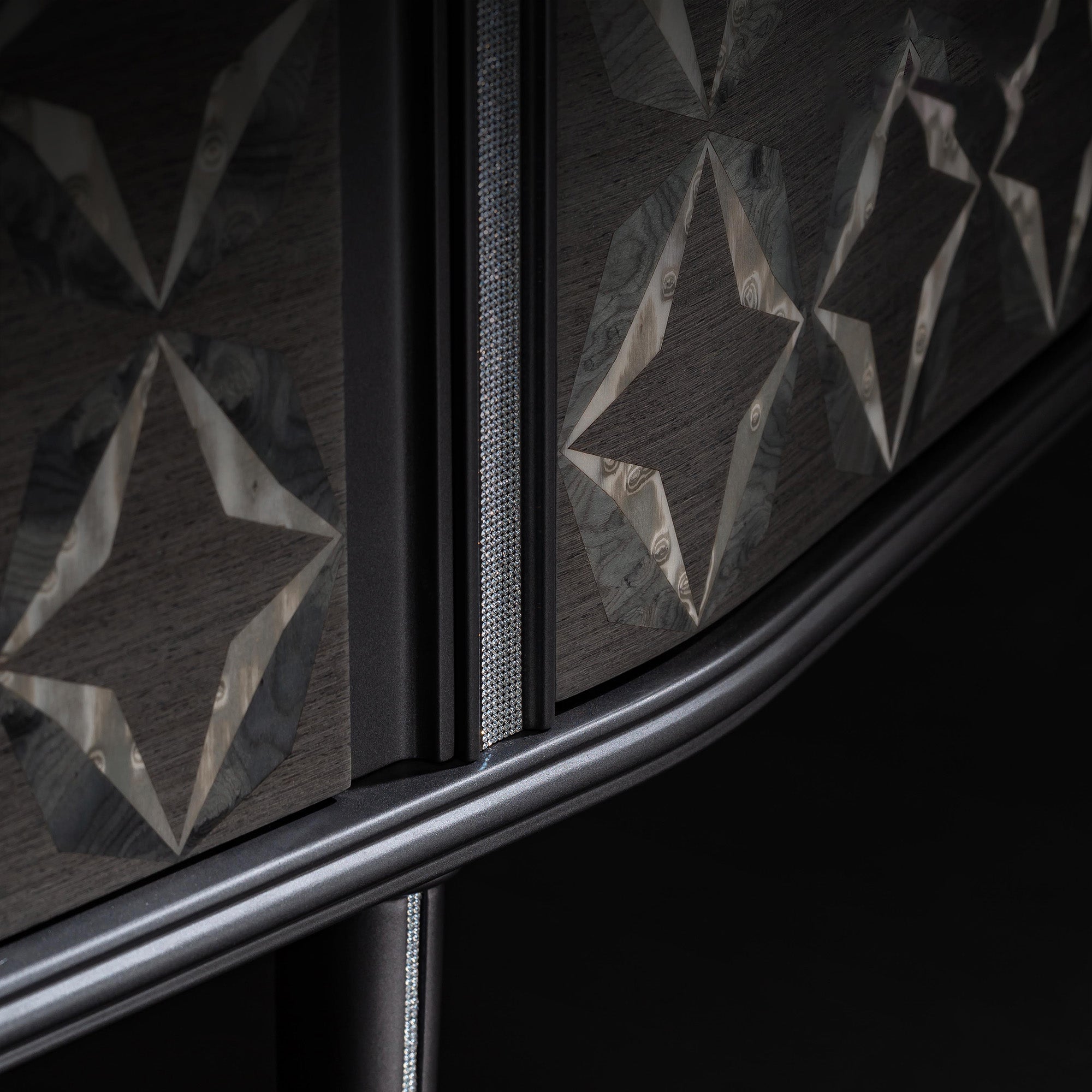 REGALIA Custom Bathroom Vanity with Marble Top and Ambient Lighting