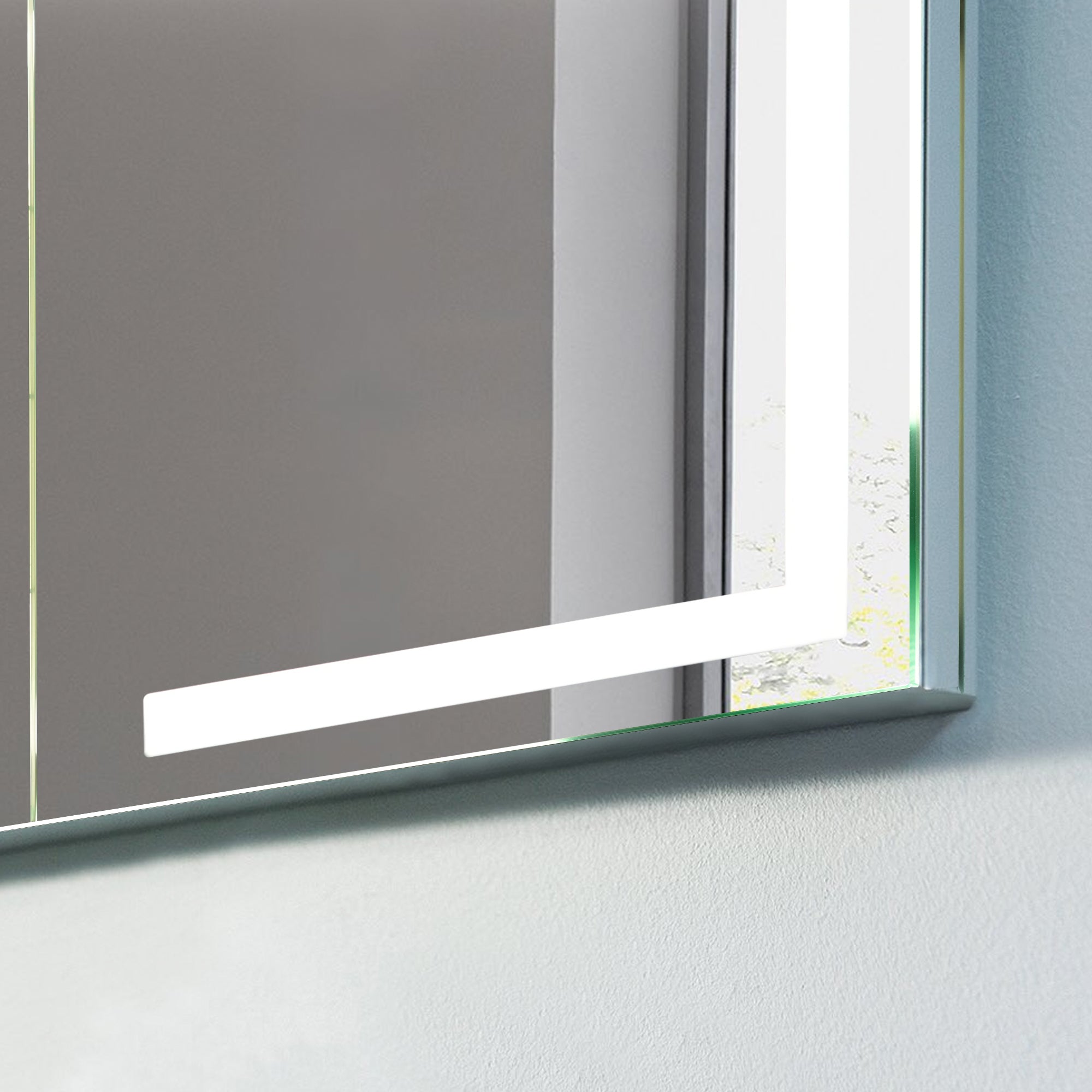 ELARA Custom LED Mirror Medicine Cabinet with Recessed Design