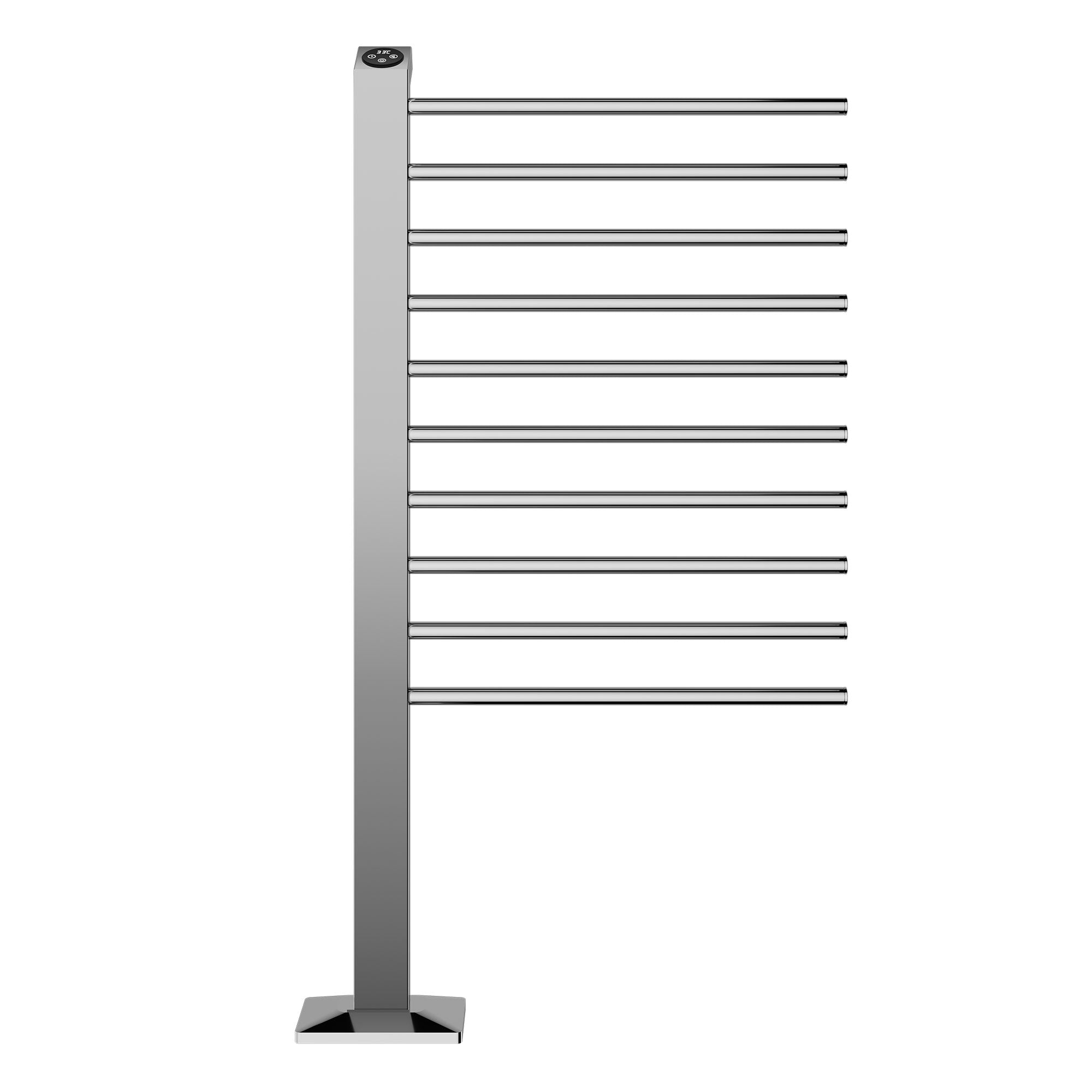 MONAREL Vertical Heated Towel Rack with Smart Temperature and Timer Control