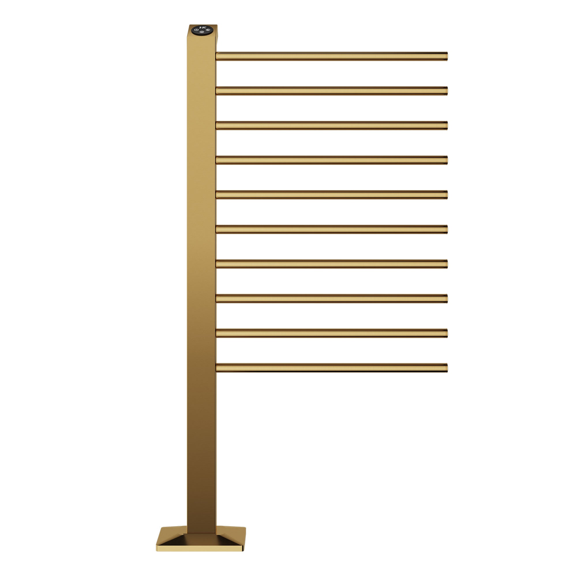 MONAREL Vertical Heated Towel Rack with Smart Temperature and Timer Control