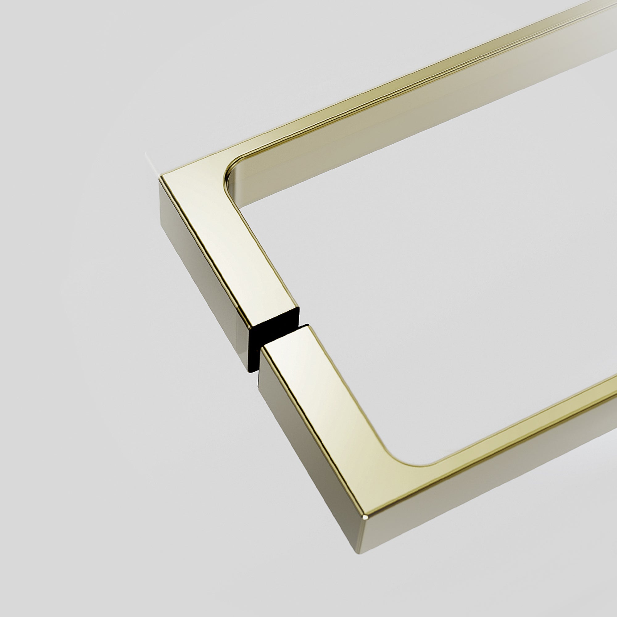 GLACIEN Customize U-Line Shower Door with Ultra Clear Glass
