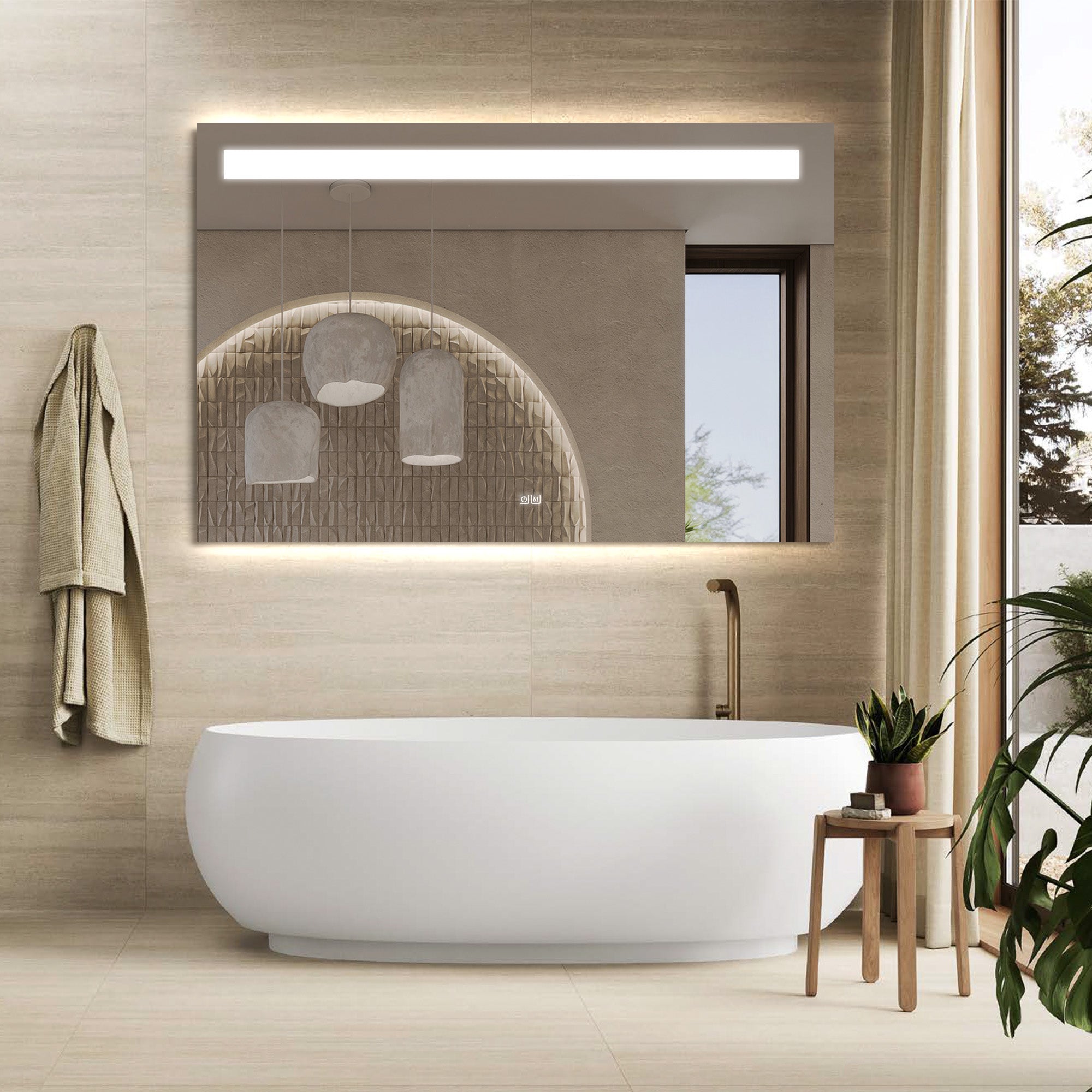 CALLISTO Customize LED Mirror with Backlight