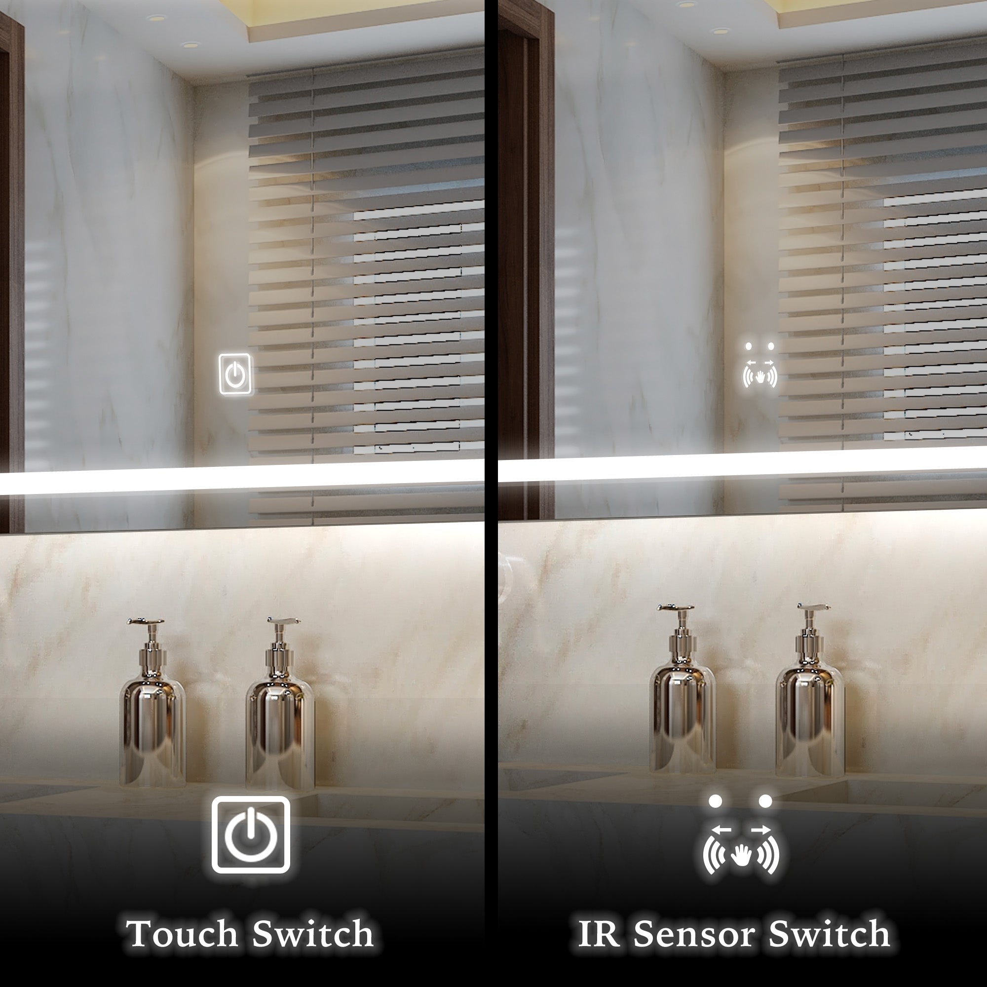 CANOPUS Customize LED Mirror with Backlight