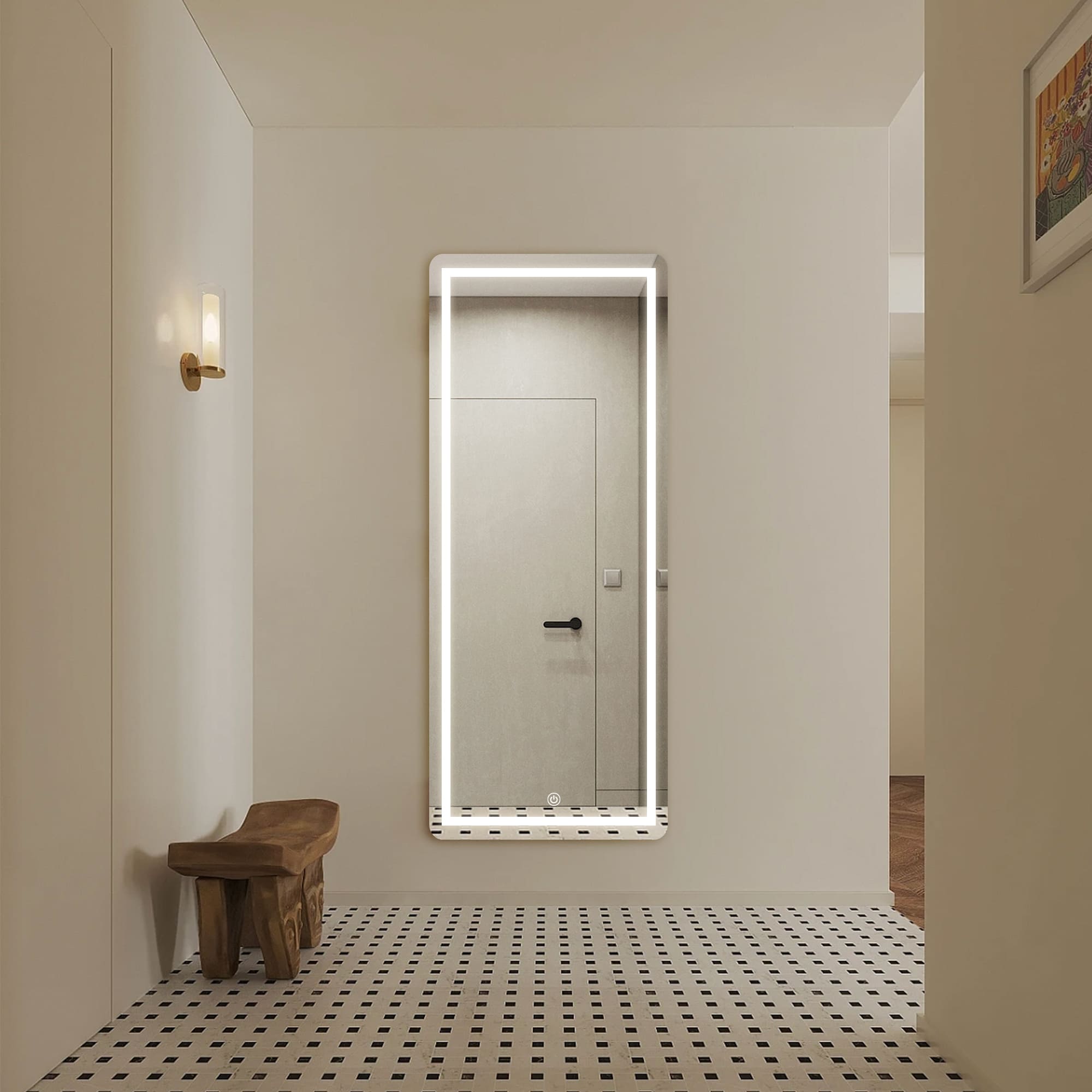 CANOPUS LED mirror for hallway