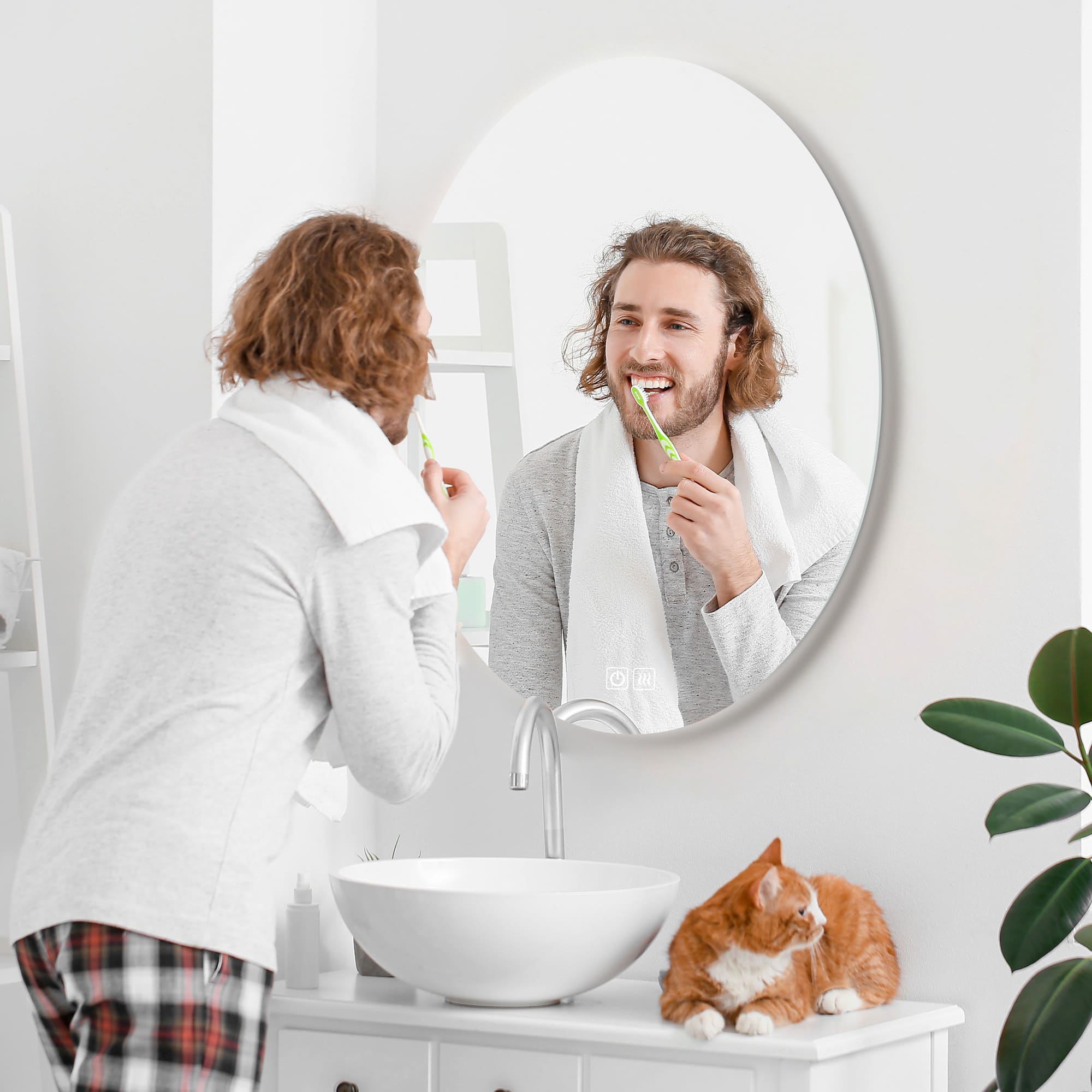 Ceres LED Mirror for bathroom