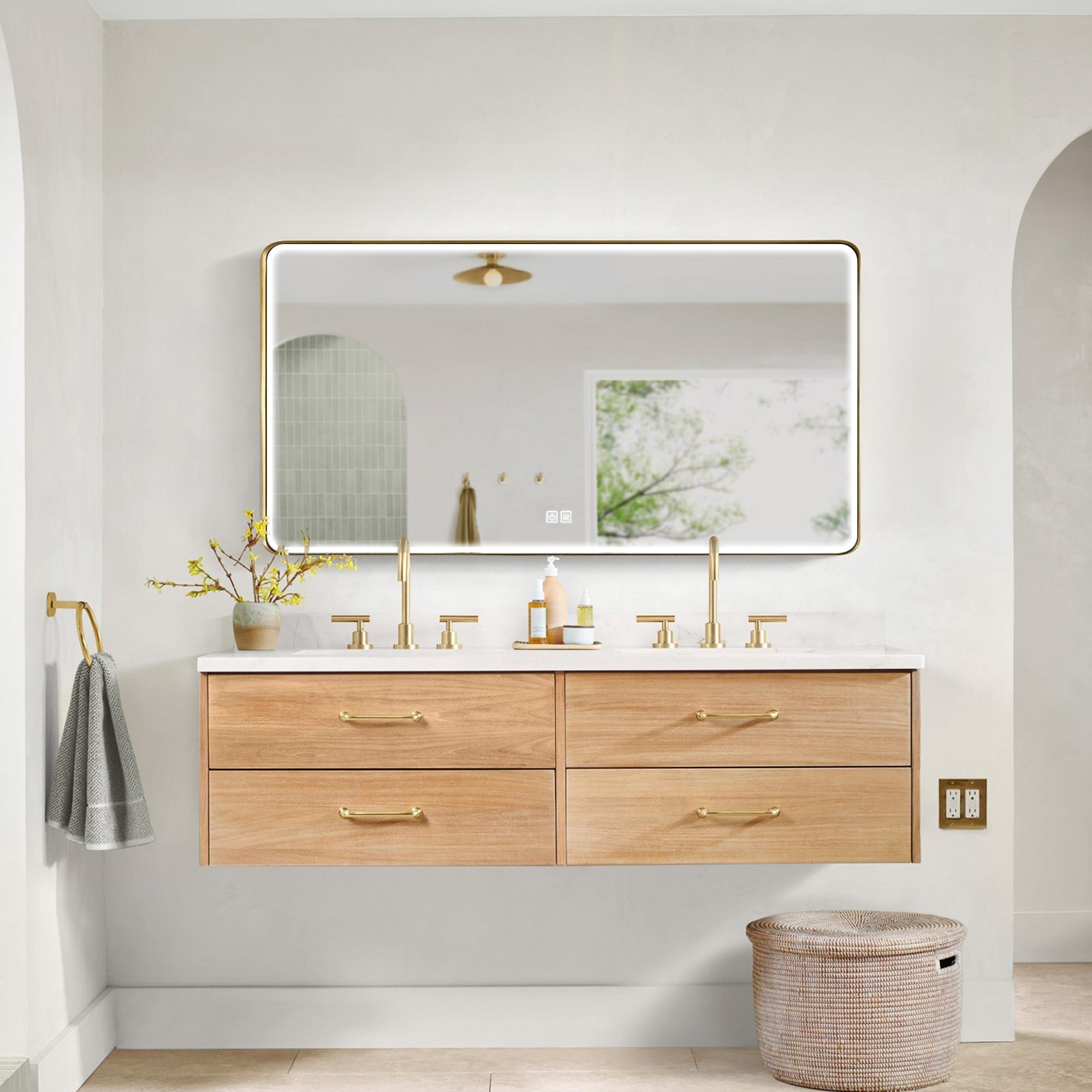 HELENE Customize LED Mirror with Frame