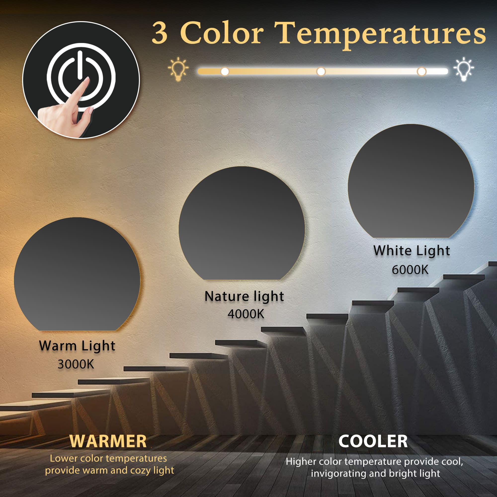 InyouthsTarvosLEDMirror300-4000-6000KLight