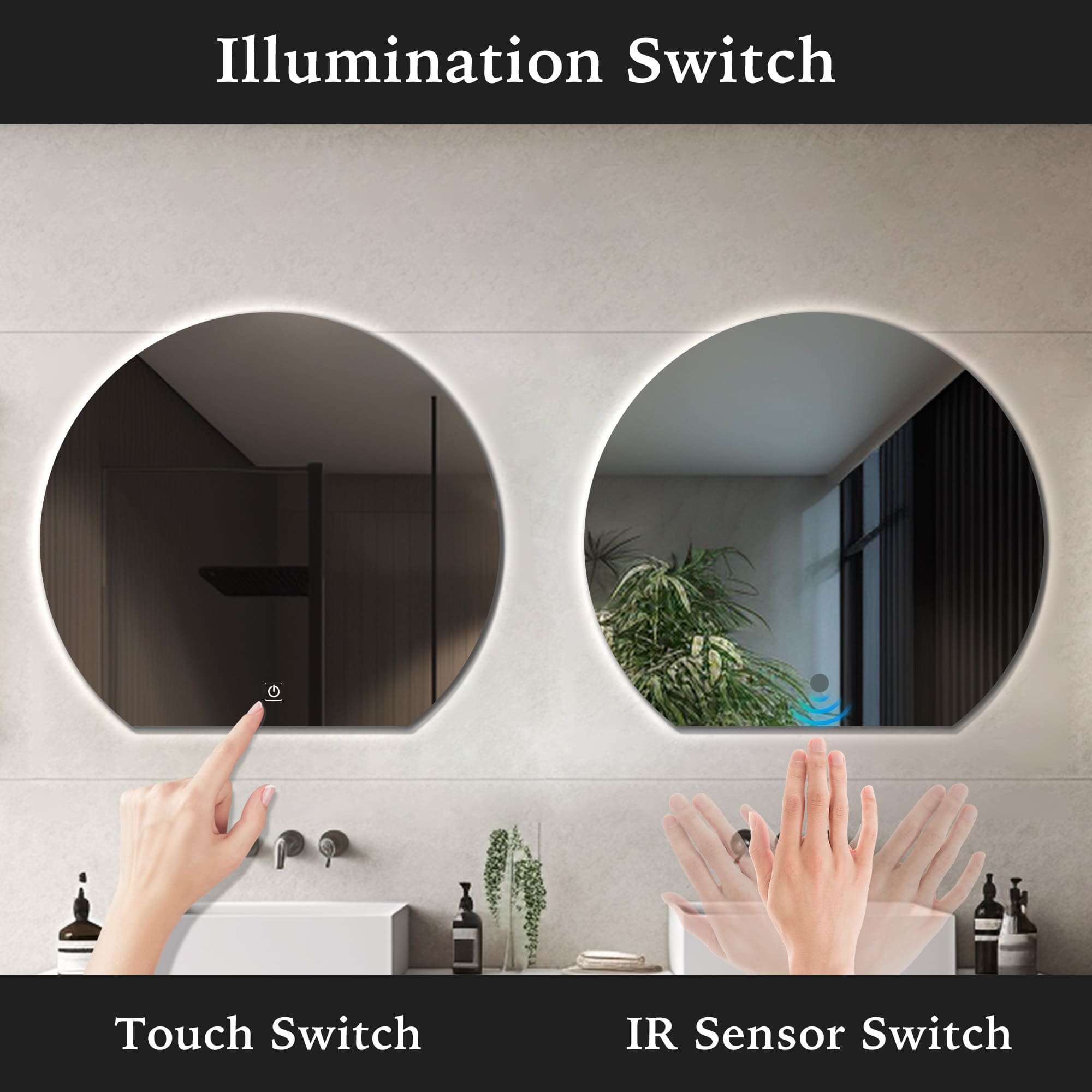 InyouthsTarvosLEDMirrorTouchSwitchandIRSensorSwitch