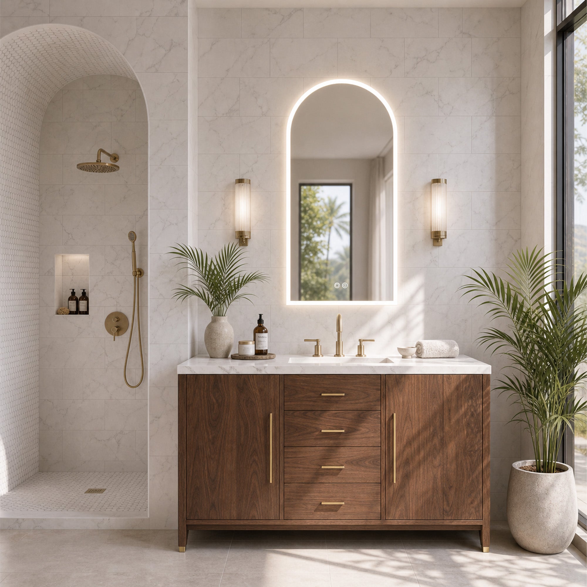 24"*36" KALYKE LED Mirror with Demister