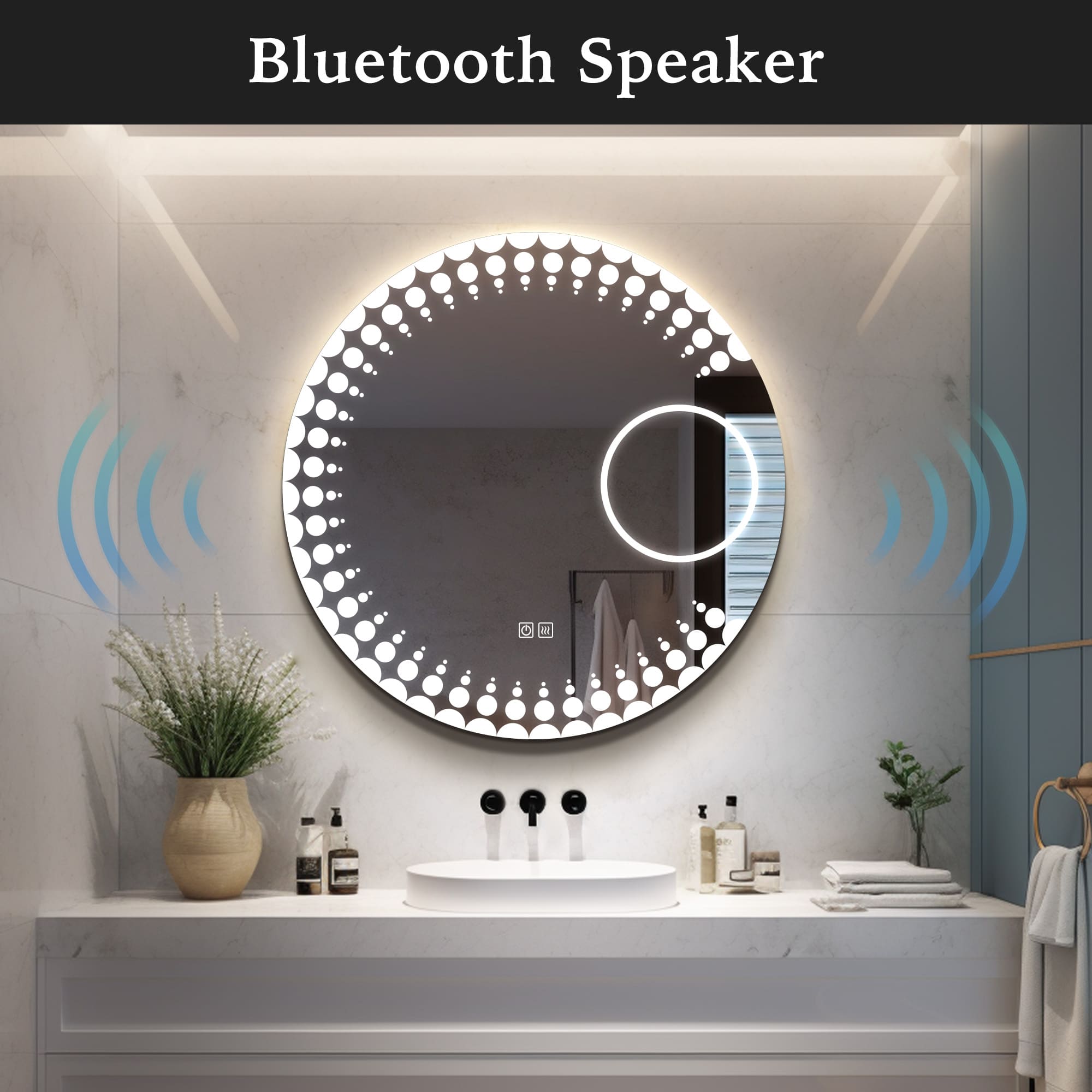 LEDALEDMirrorBluetoothSpeaker