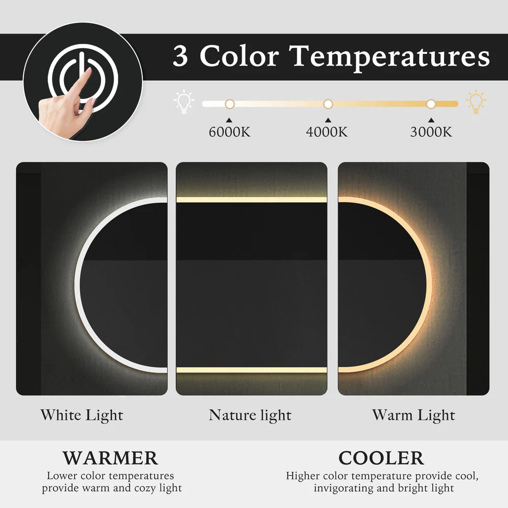 20"*36" LYRON LED Mirror with Demister