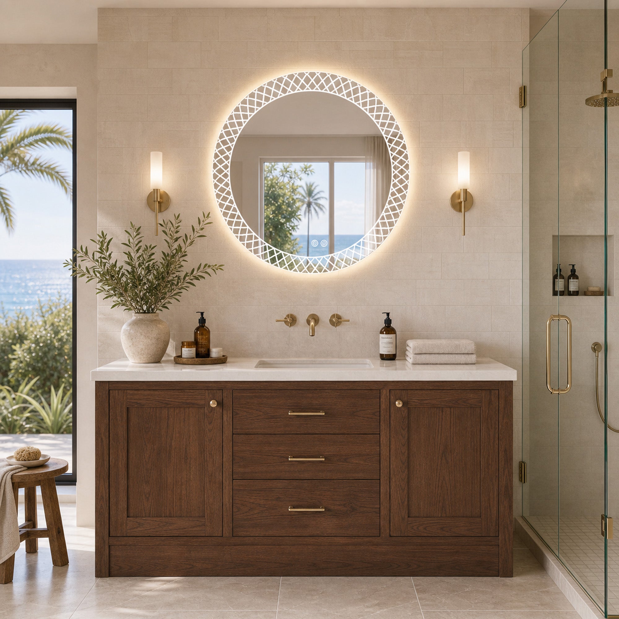 32" METIS LED Mirror with Demister