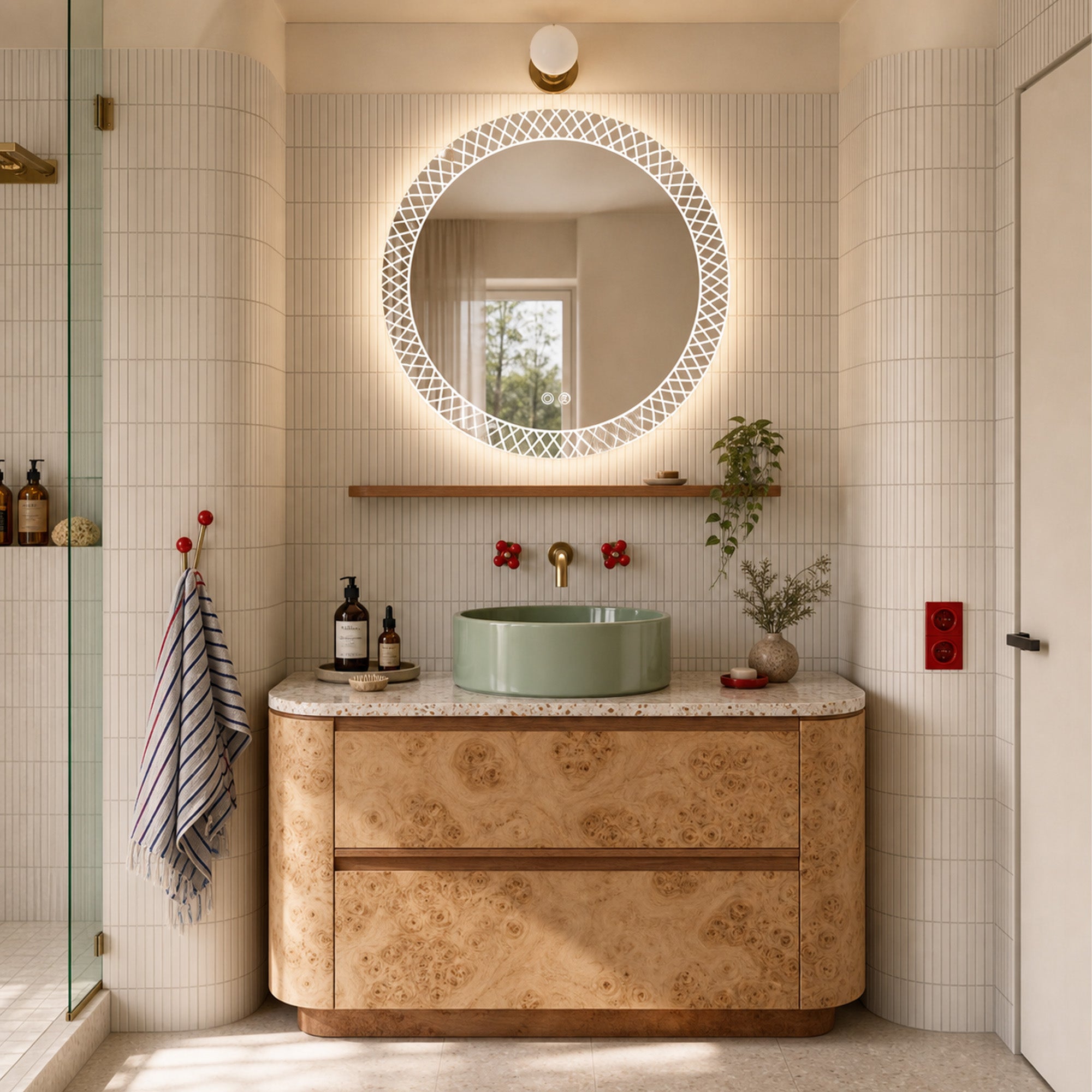 32" METIS LED Mirror with Demister