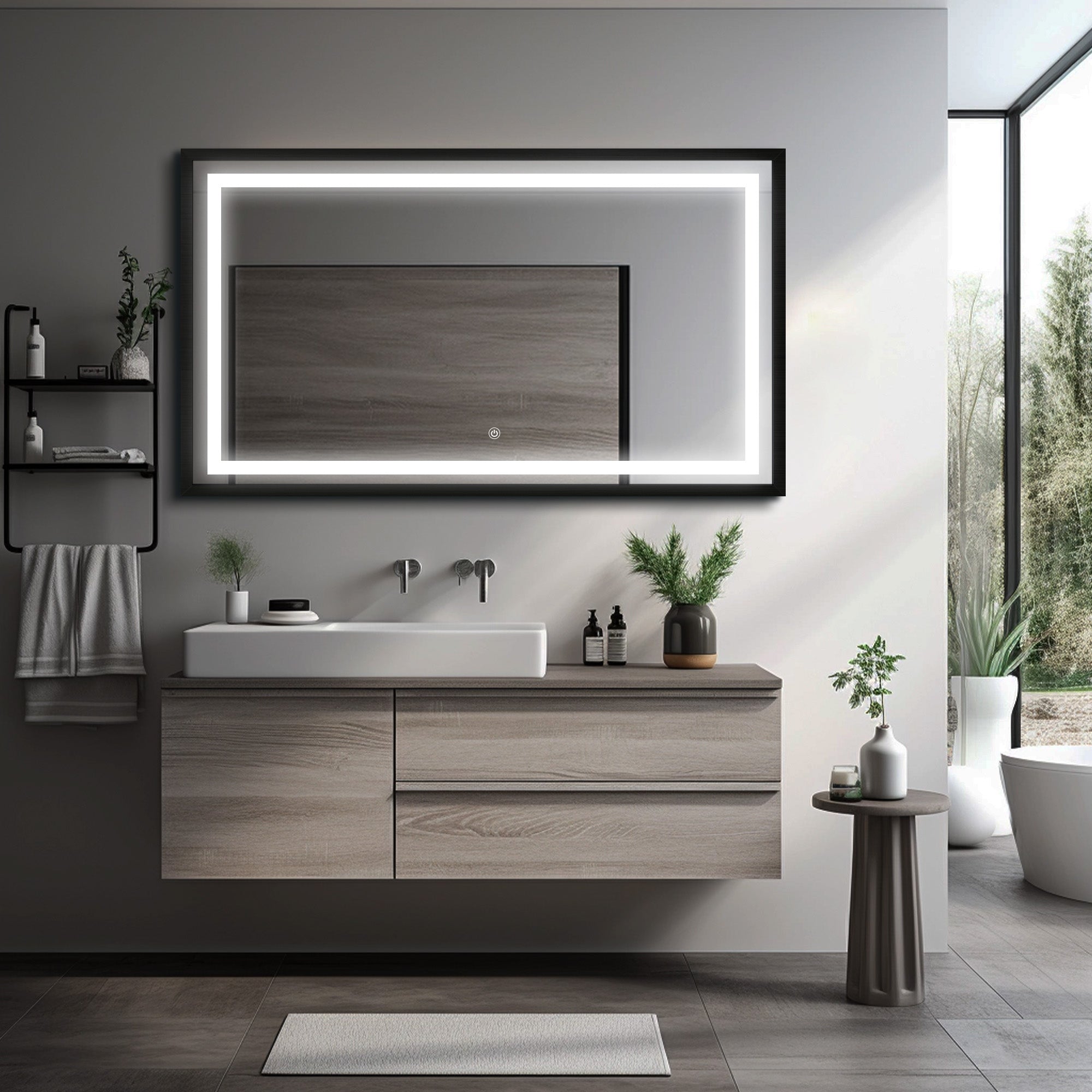 VEGA Customize LED Mirror with Frame