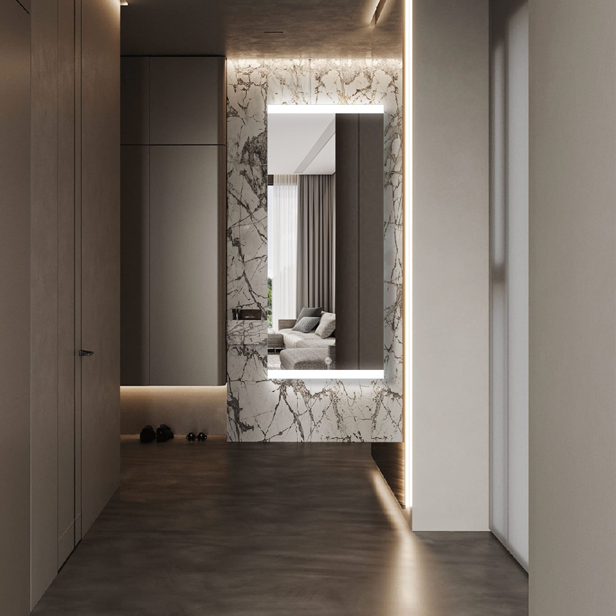 VENUS LED mirror hallway