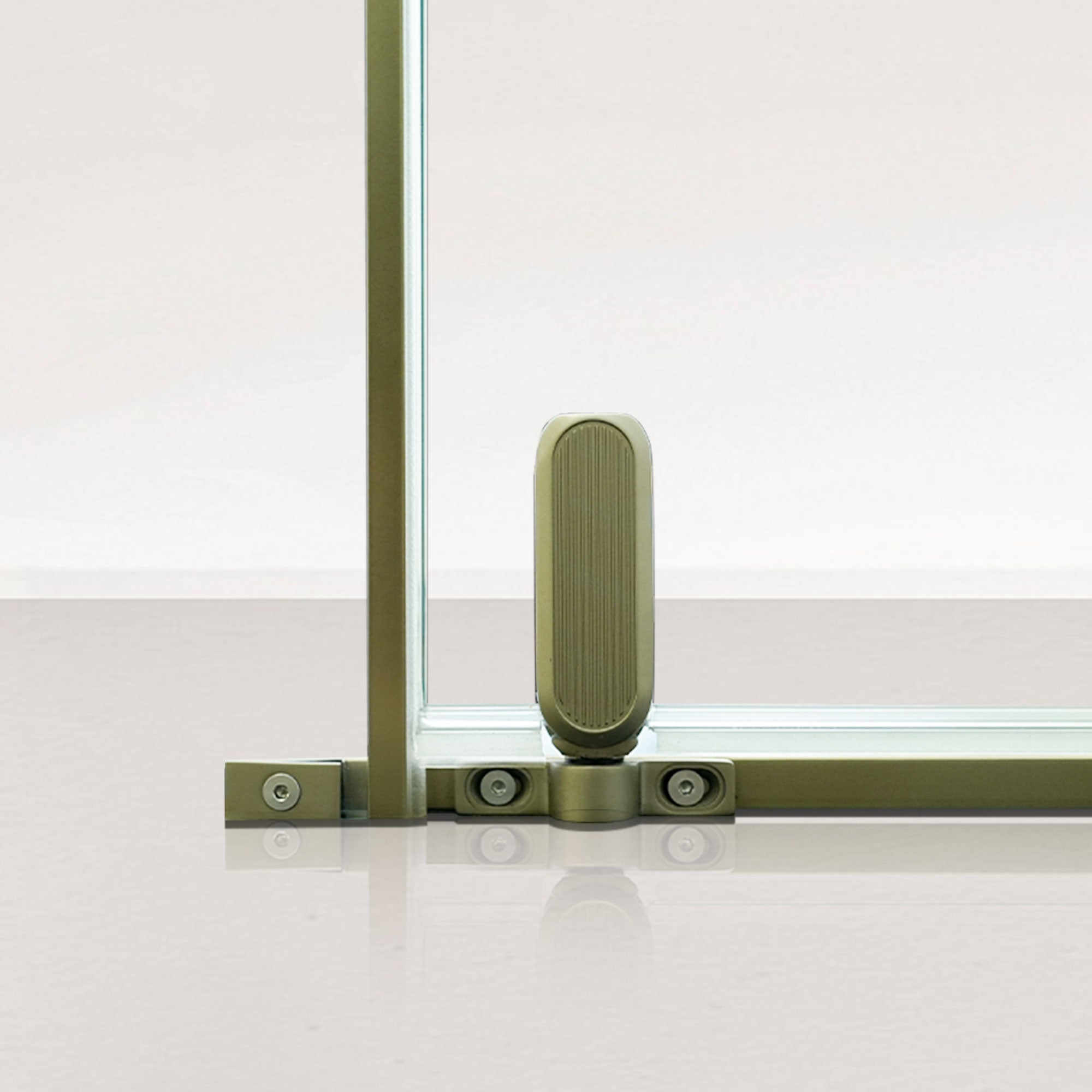 CAELUS Customize Inline Shower Door with Tempered Glass