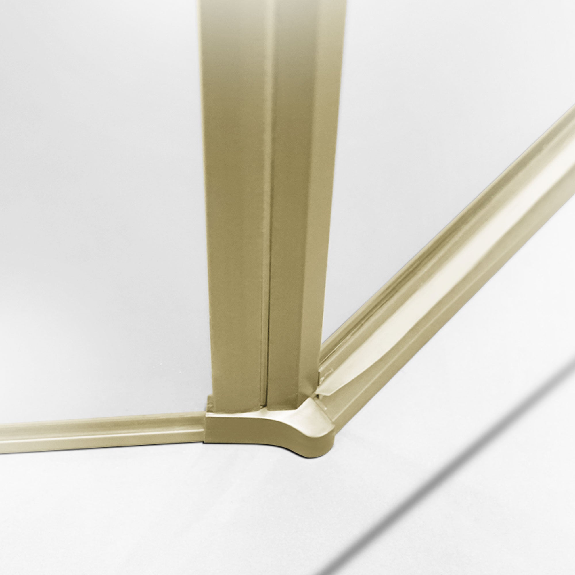 NOCTELLE Customize Inline Shower Door with Tempered Glass