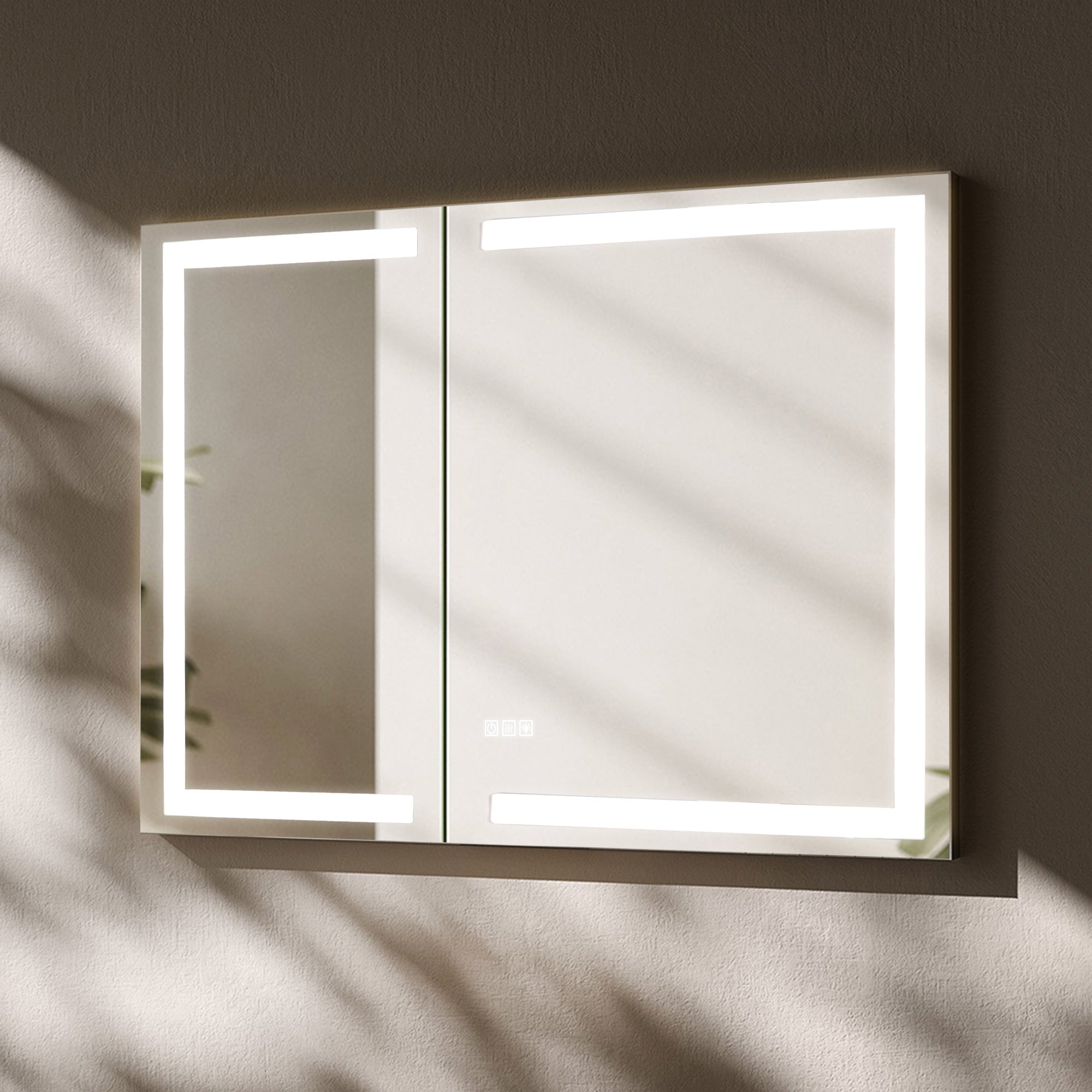 ELARA Custom LED Mirror Medicine Cabinet with Recessed Design