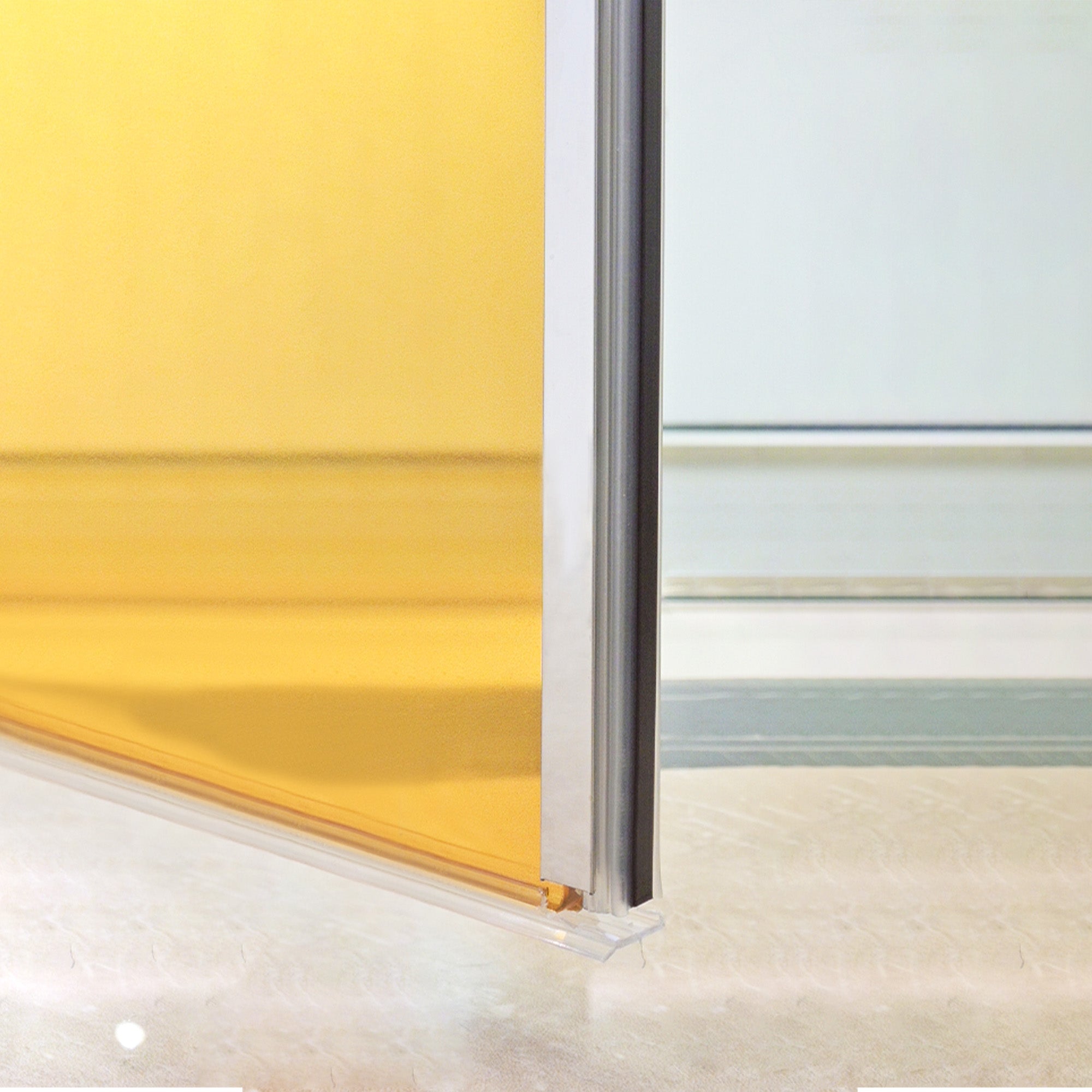 ORVION Customize Inline Shower Door with Gradient Glass
