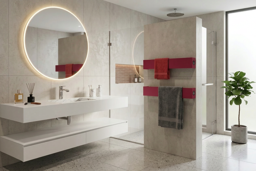 How to Choose the Right Heated Towel Rack (Size, Power & Types Explained)