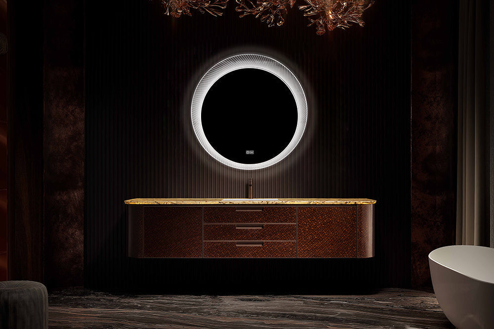 Custom Backlight Inyouths Masterpiece Collection Review: 12 Custom Bathroom Vanities for ...