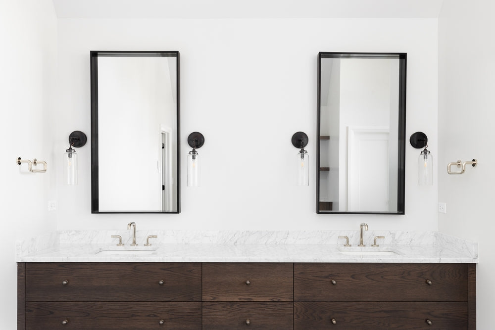 15 Stunning Bathroom Mirror Ideas for Double Vanity Spaces
