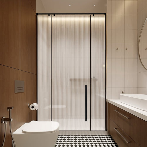 SERAVA Customize Inline Shower Door with Laminated Glass