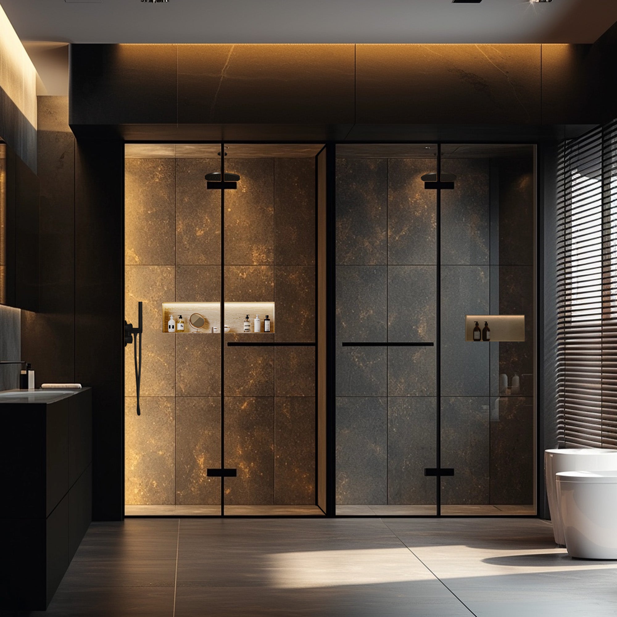 CLARION Customize T-Line Shower Door with Ultra Clear Glass