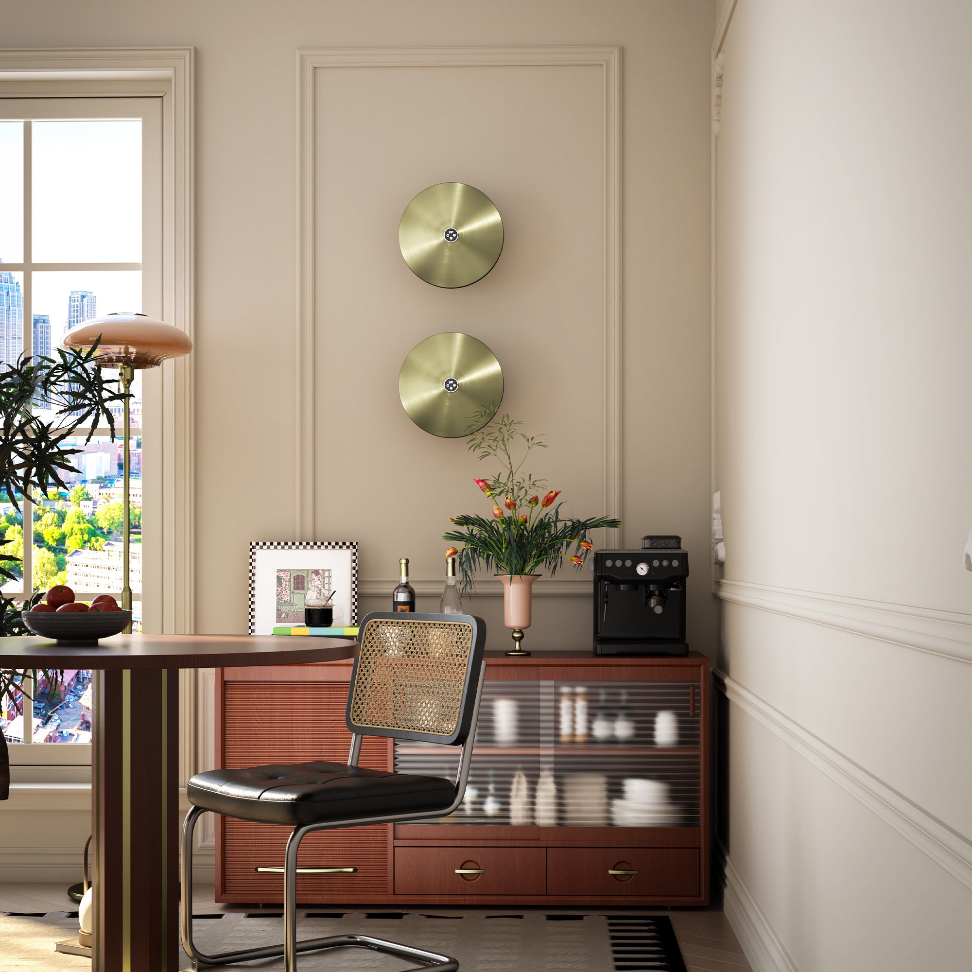 NOIRIX Stainless Steel Heated Towel Rack with Carbon Fiber and Timer