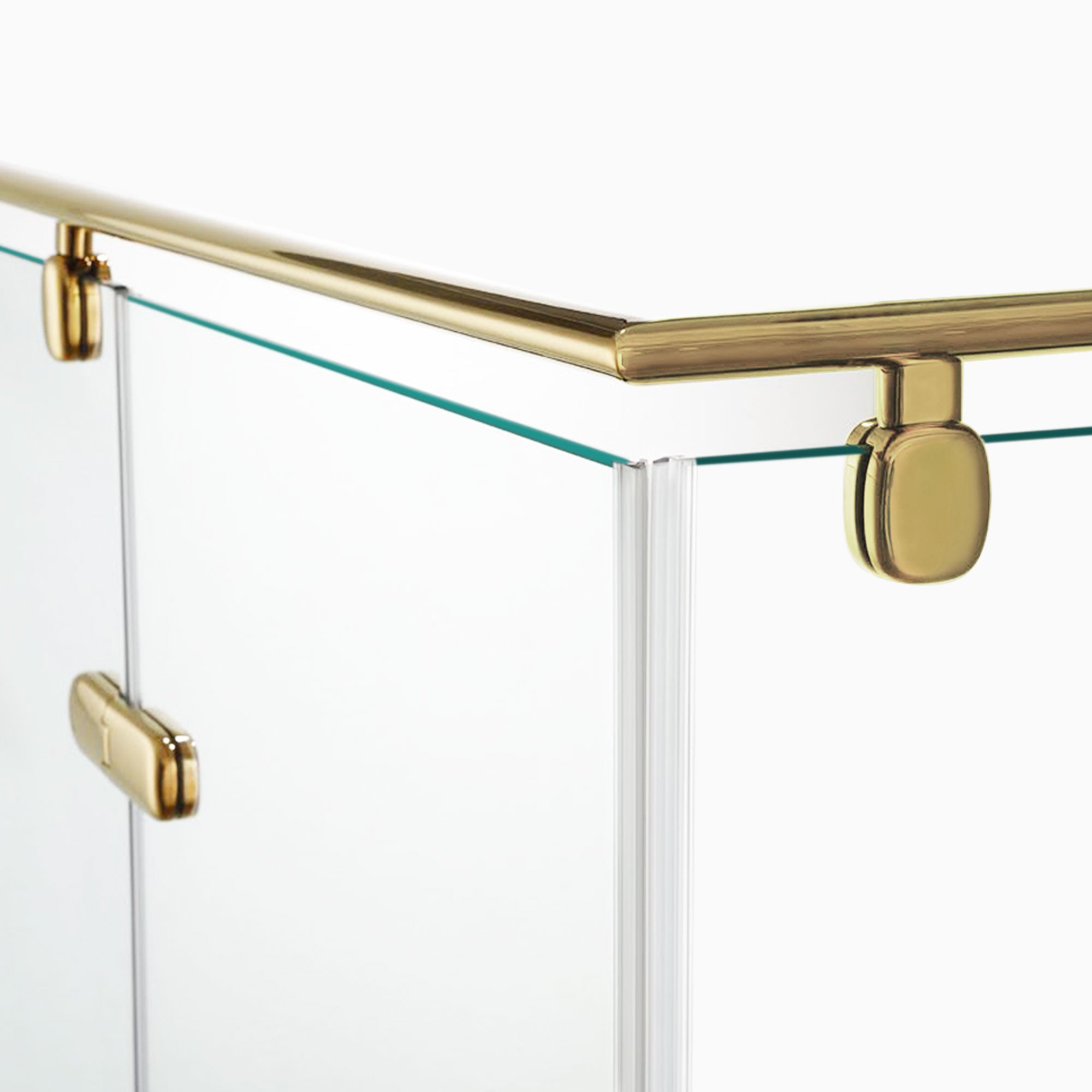 GRACORA Customize Corner Shower Door with Ultra Clear Glass
