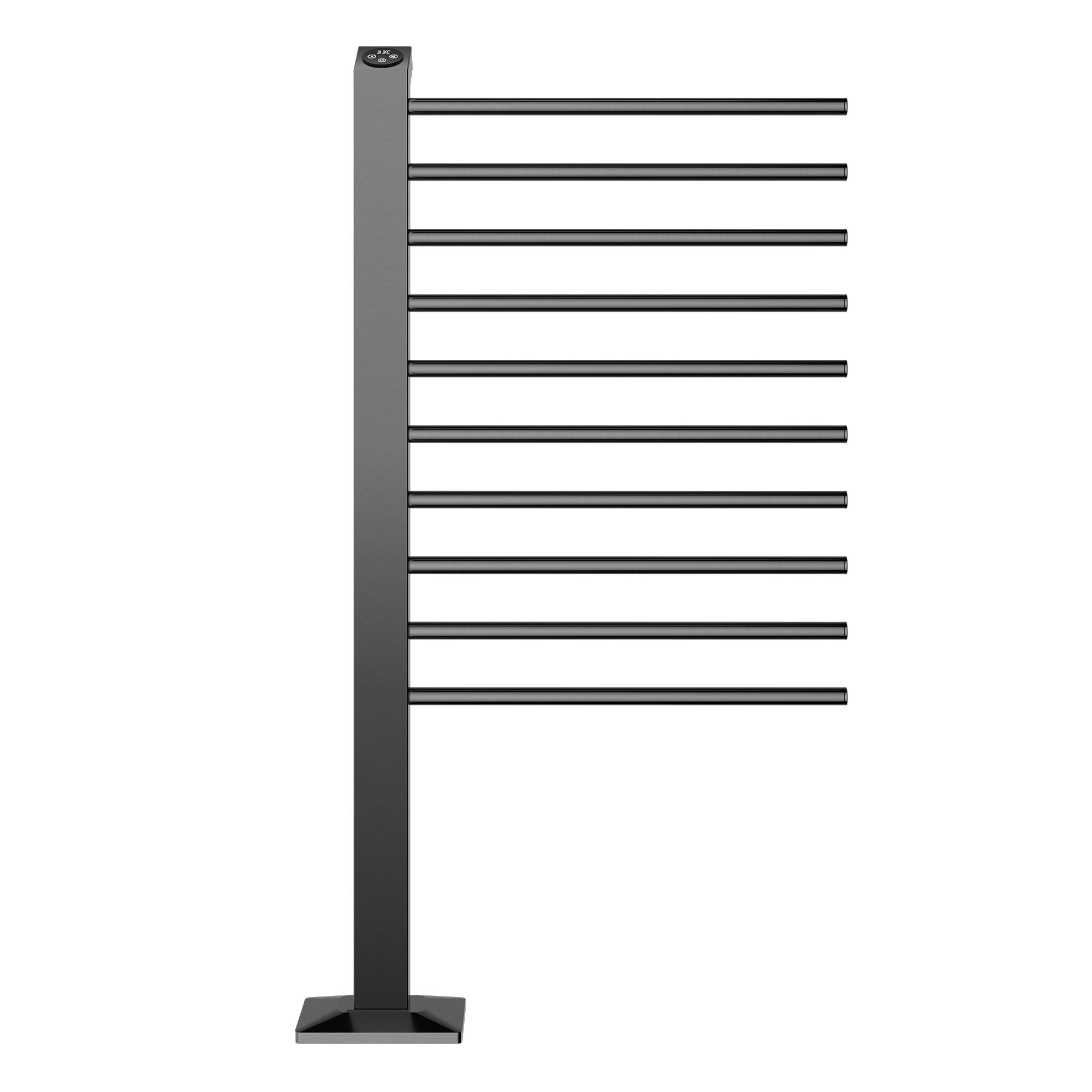 MONAREL Vertical Heated Towel Rack with Smart Temperature and Timer Control