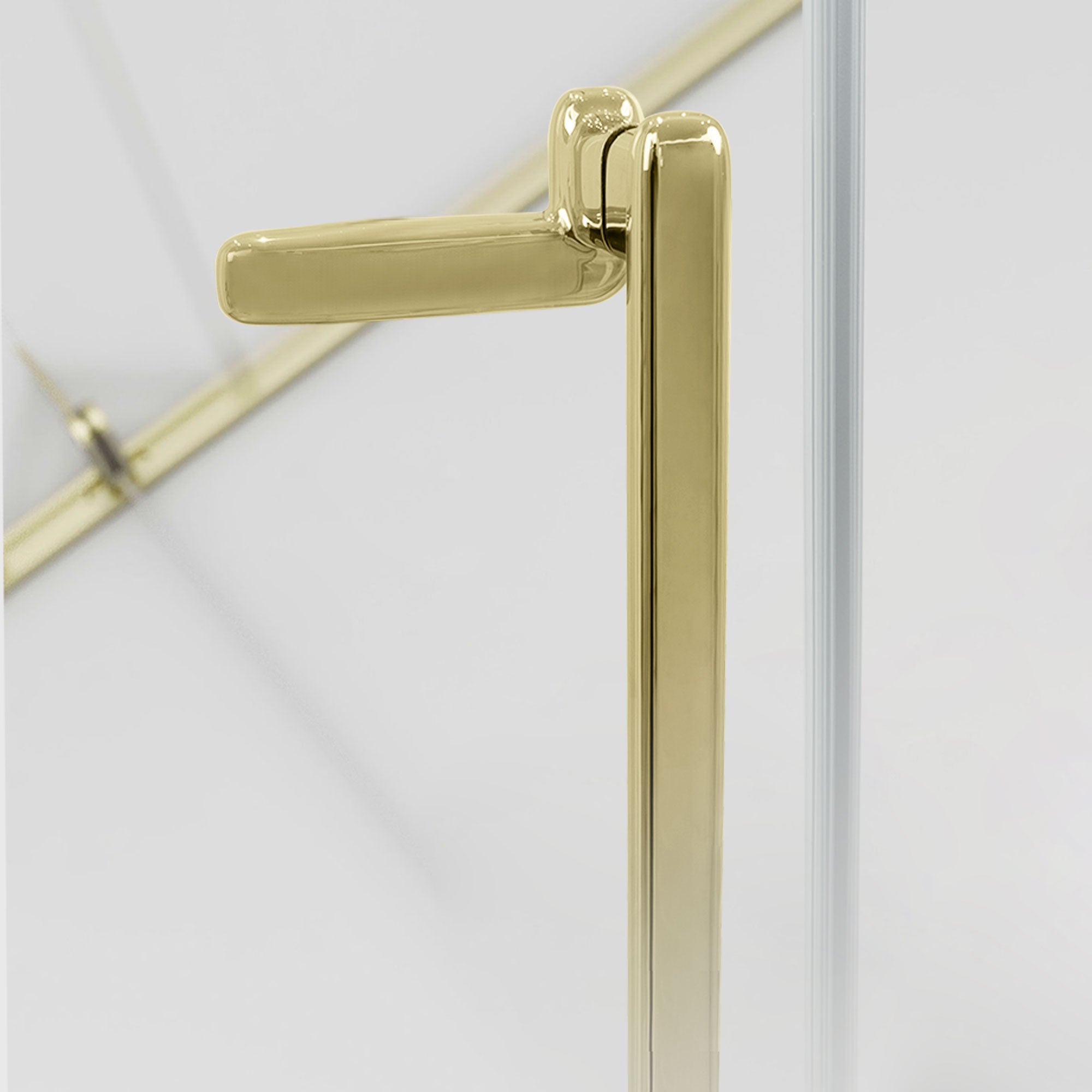 GRACORA Customize Corner Shower Door with Ultra Clear Glass