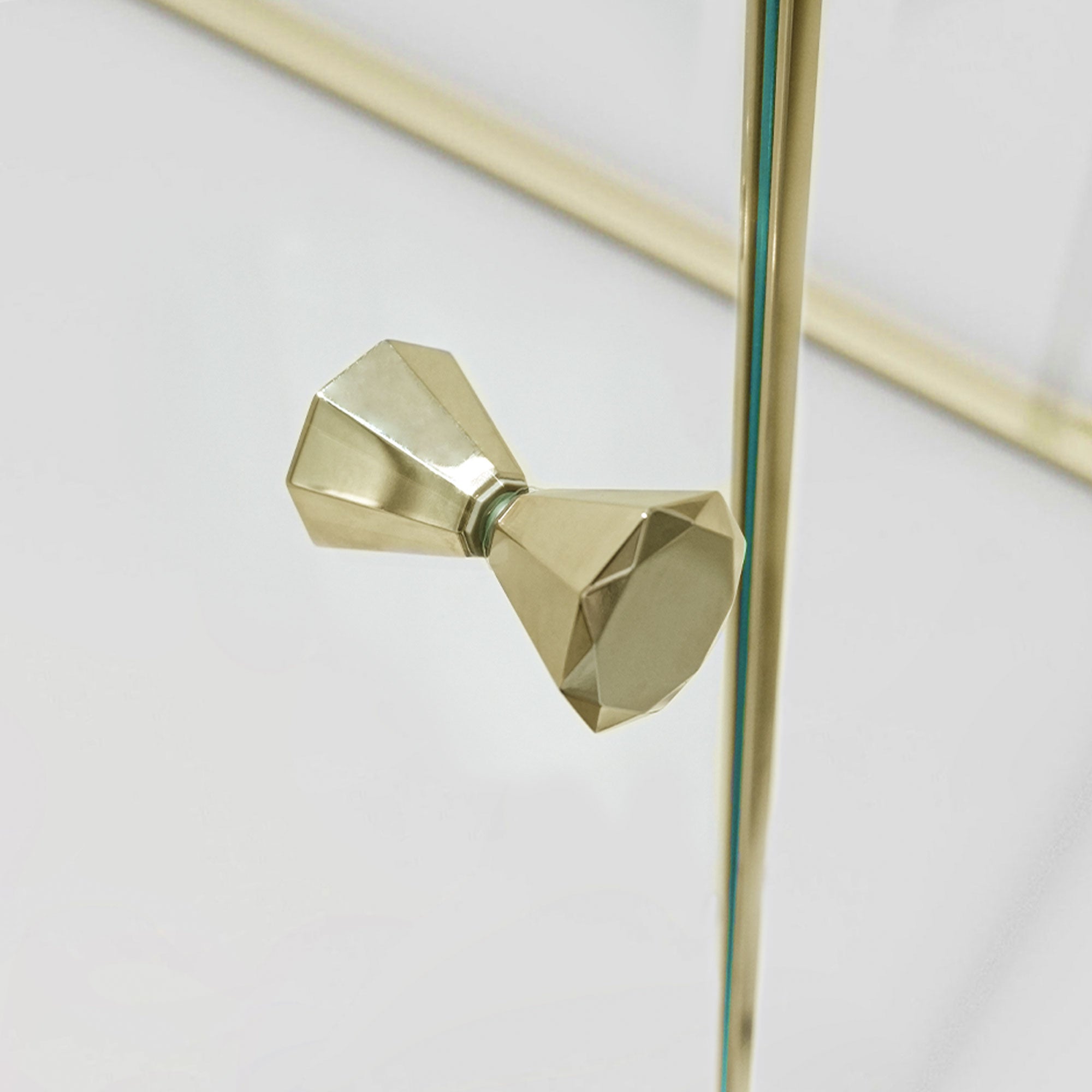 NOCTELLE Customize Inline Shower Door with Tempered Glass