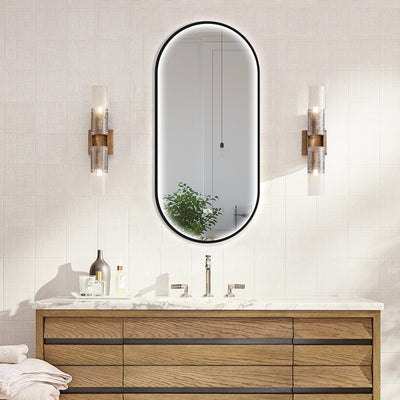 CALYPSO Oval Custom LED Mirror with Frame