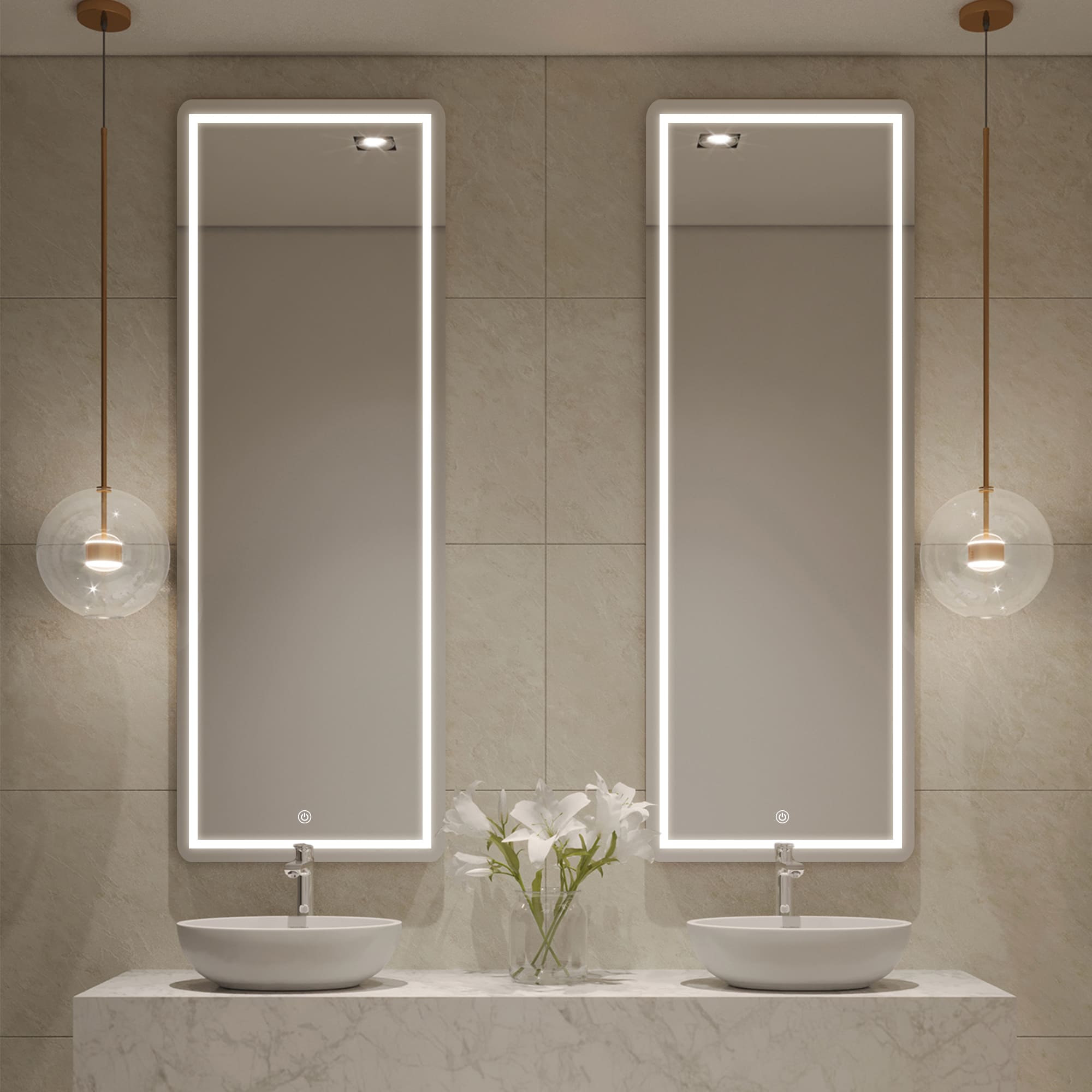 CANOPUS LED mirror for bathroom