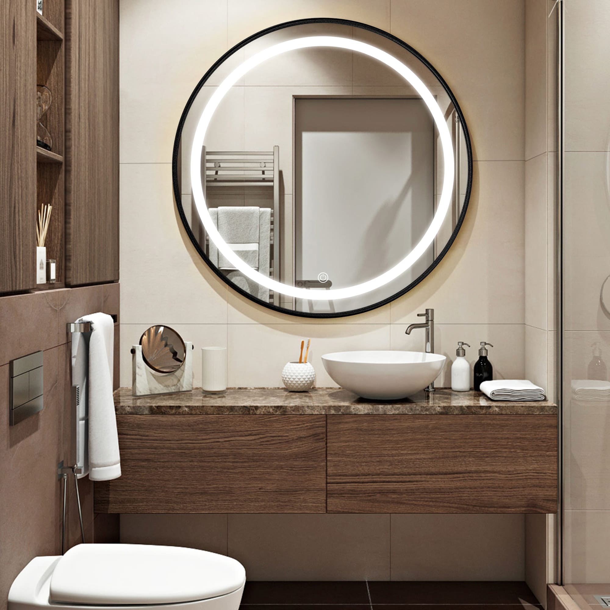 CAPELLA LED mirror for bathroom