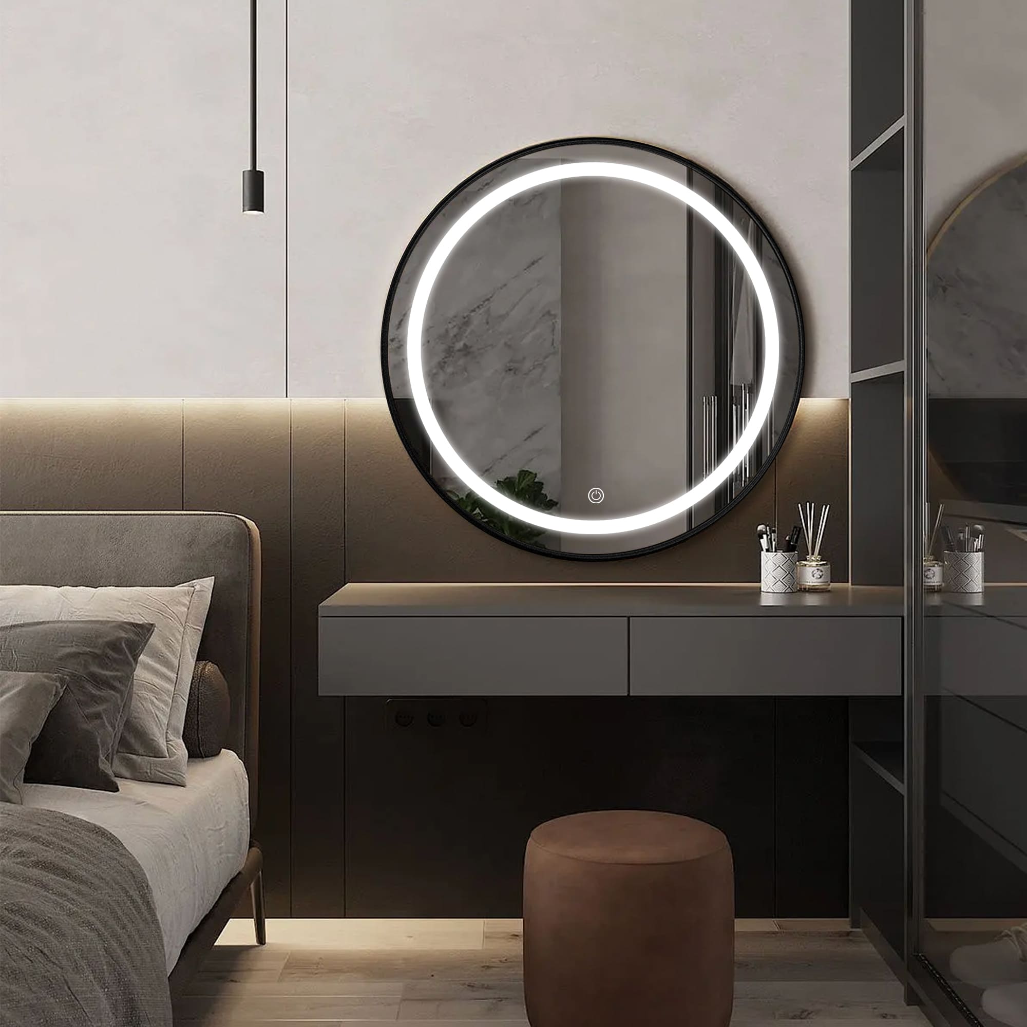 CAPELLA LED mirror for bedroom