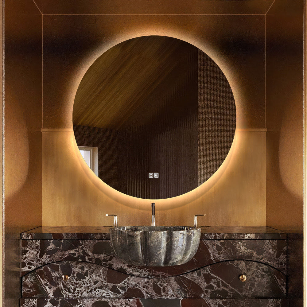 JUPITER Round Custom LED Mirror with Backlight