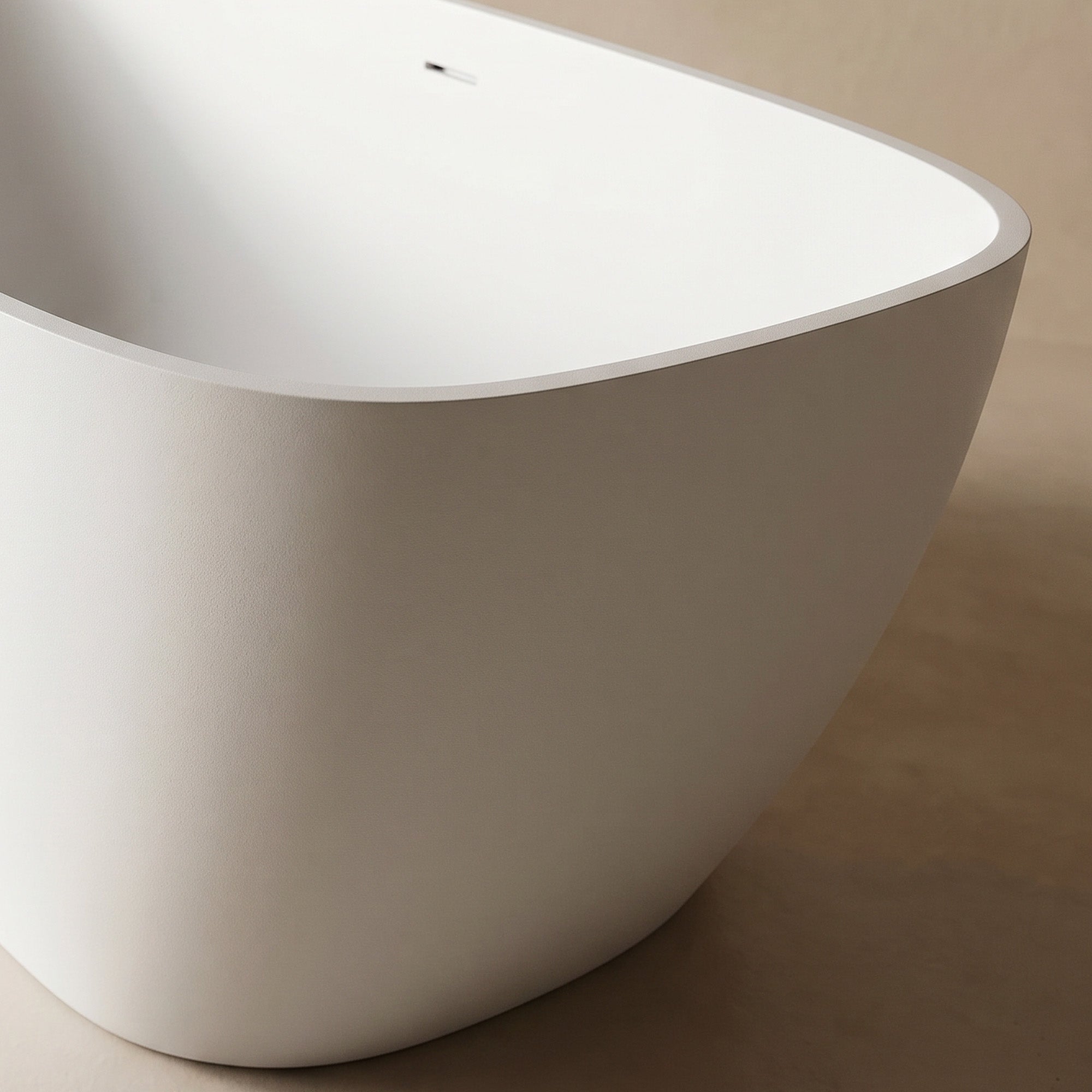 LYCARA Freestanding Soaking Bathtub 67" For Modern Bathroom Comfort