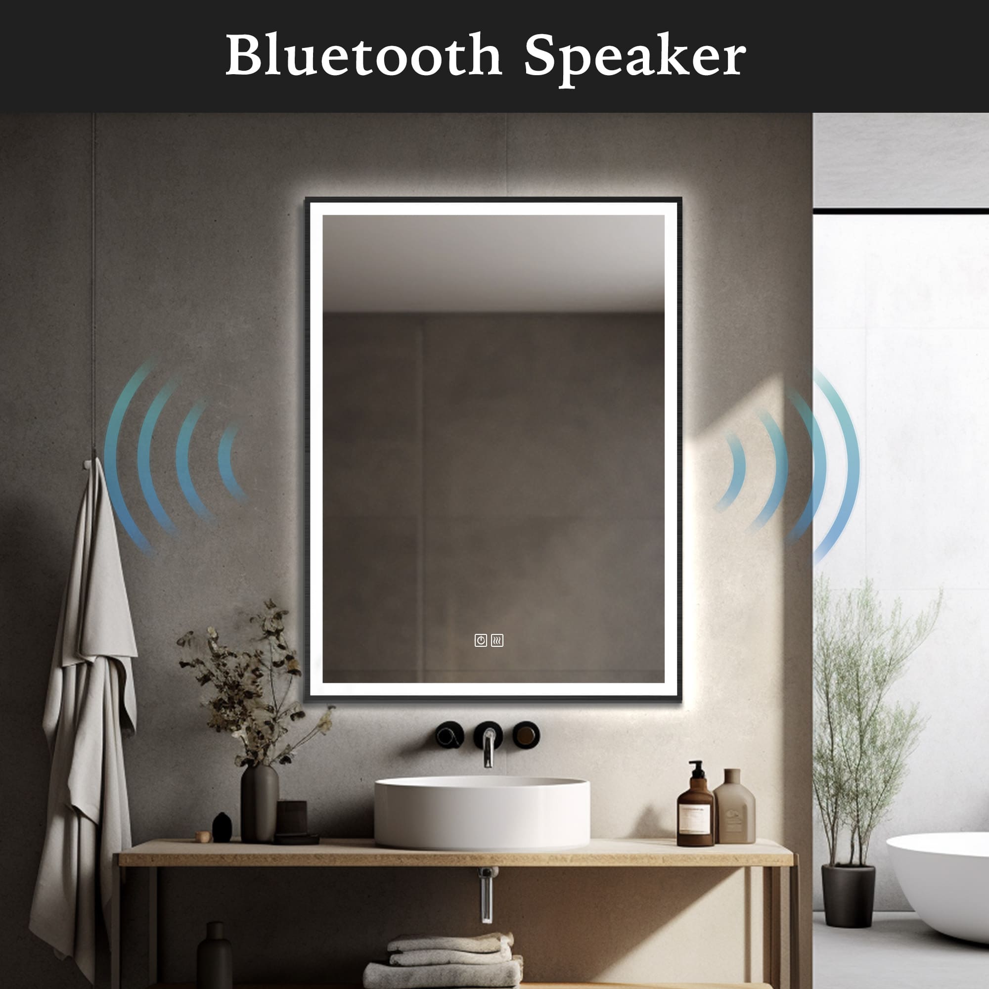 MimasLEDMirrorBluetoothSpeaker