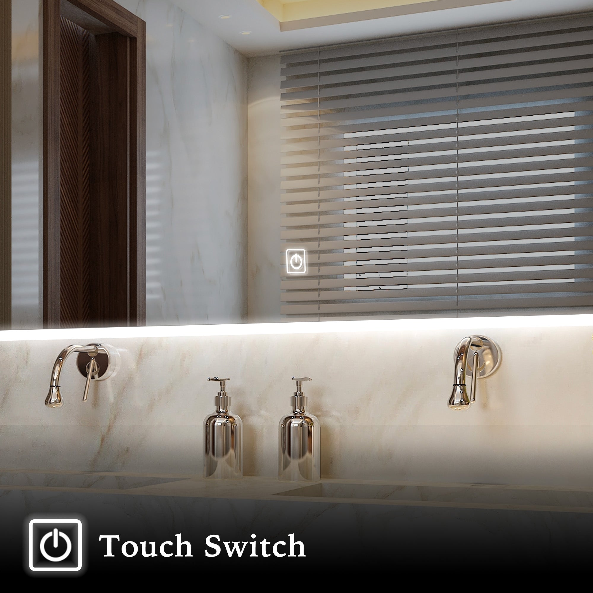 48"*36" 72"*36" NEPTUNE LED Mirror with Demister