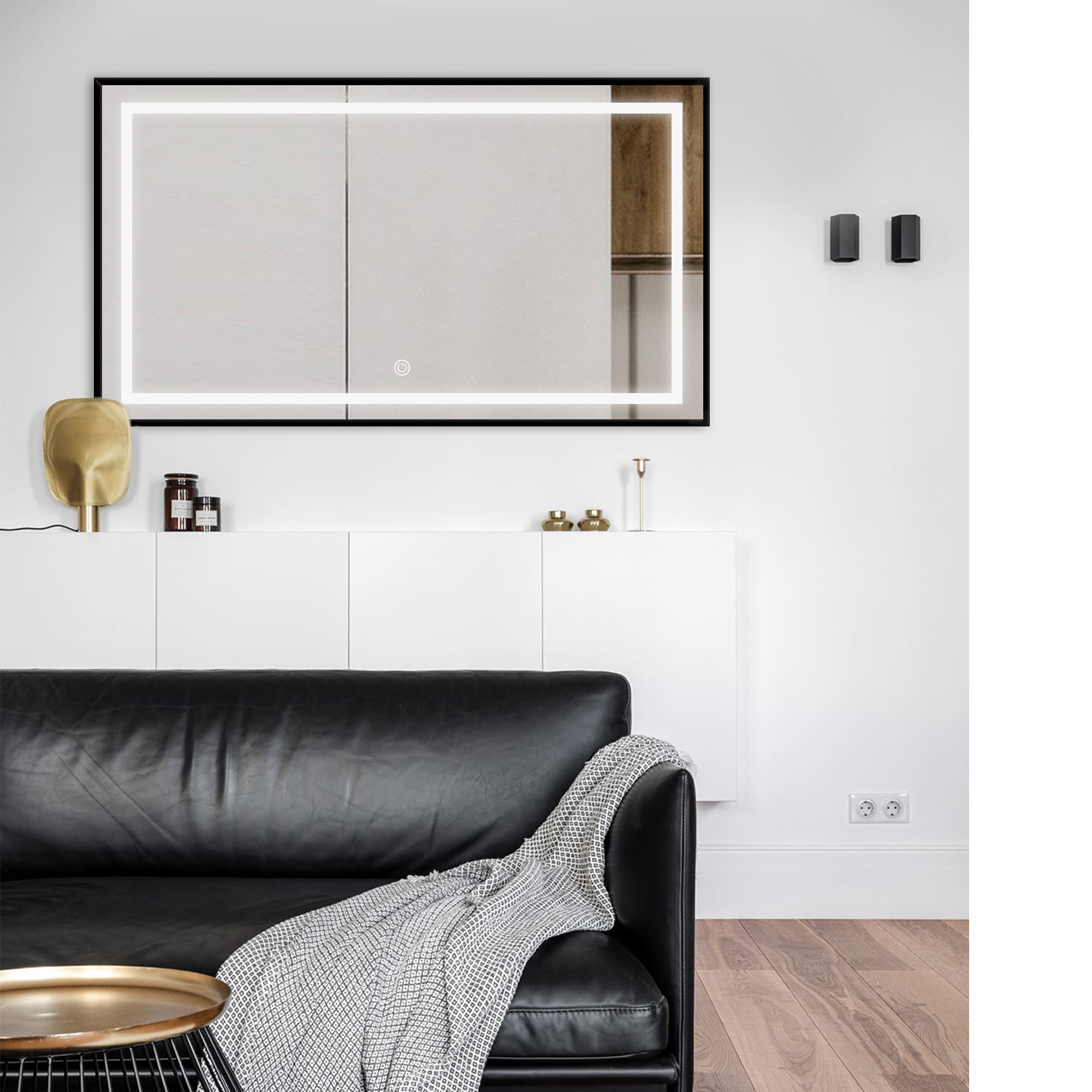 VEGA LED mirror for livingroom