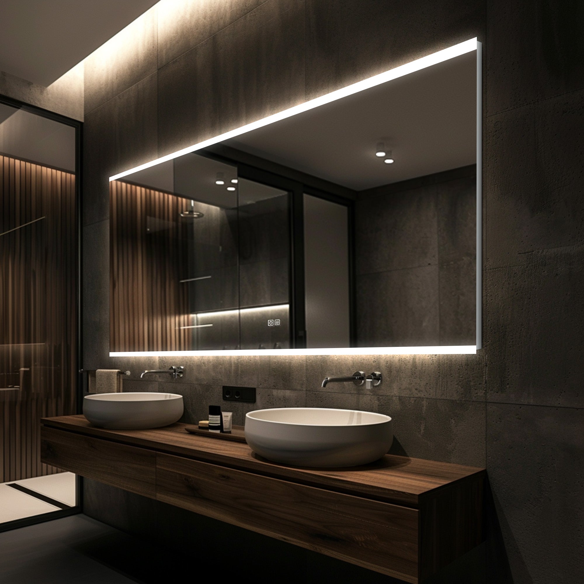 VENUS Custom LED Mirror with Edge Frosted