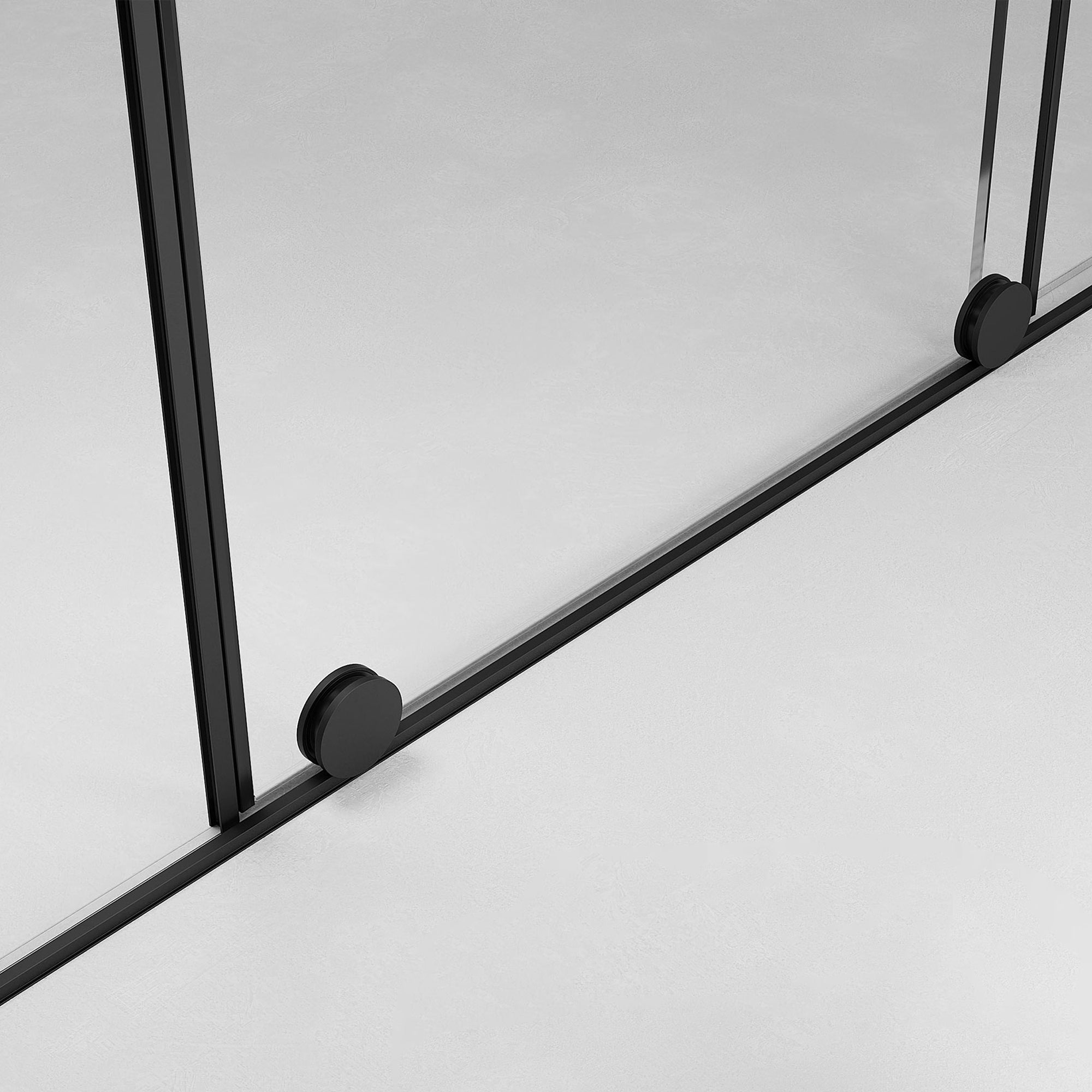 ZEPHIRE Customize Inline Shower Door with Ultra Clear Glass