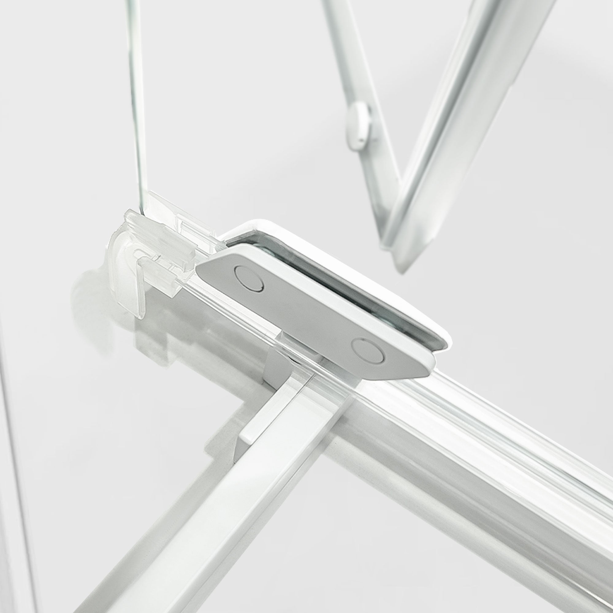 ELAN Customize Corner Shower Door with Tempered Glass