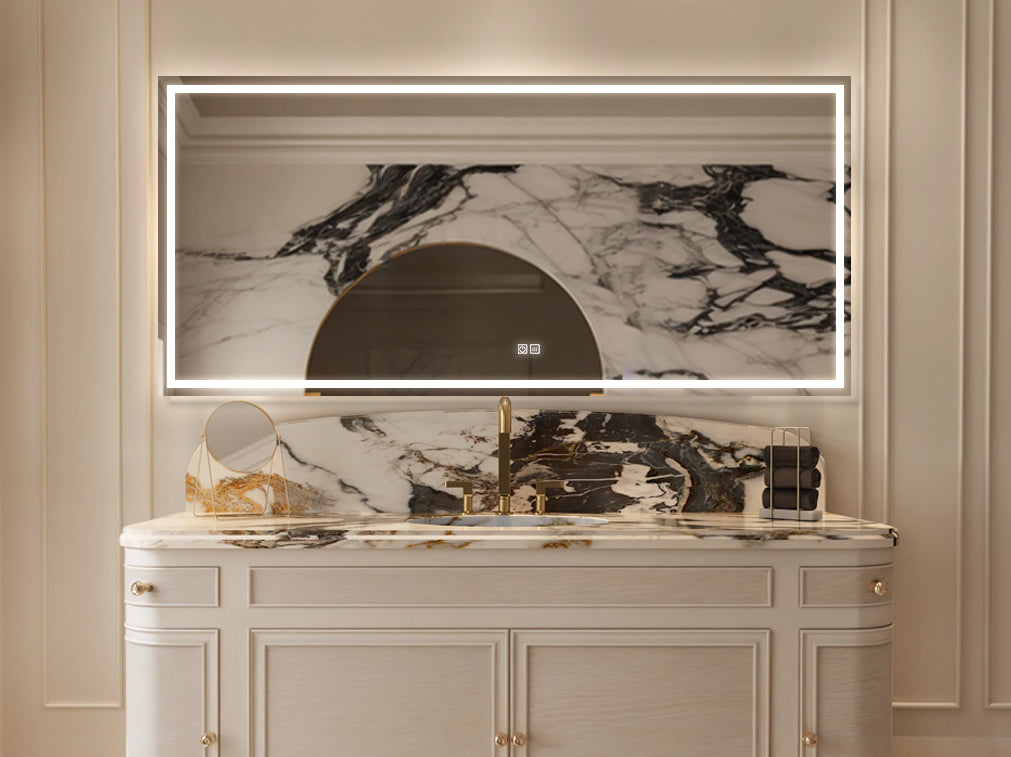 Miroir De Décoration Intérieure Yuemsh – Élégant Et Fonctionnel Pour Salon, Chambre Ou Entrée - 11