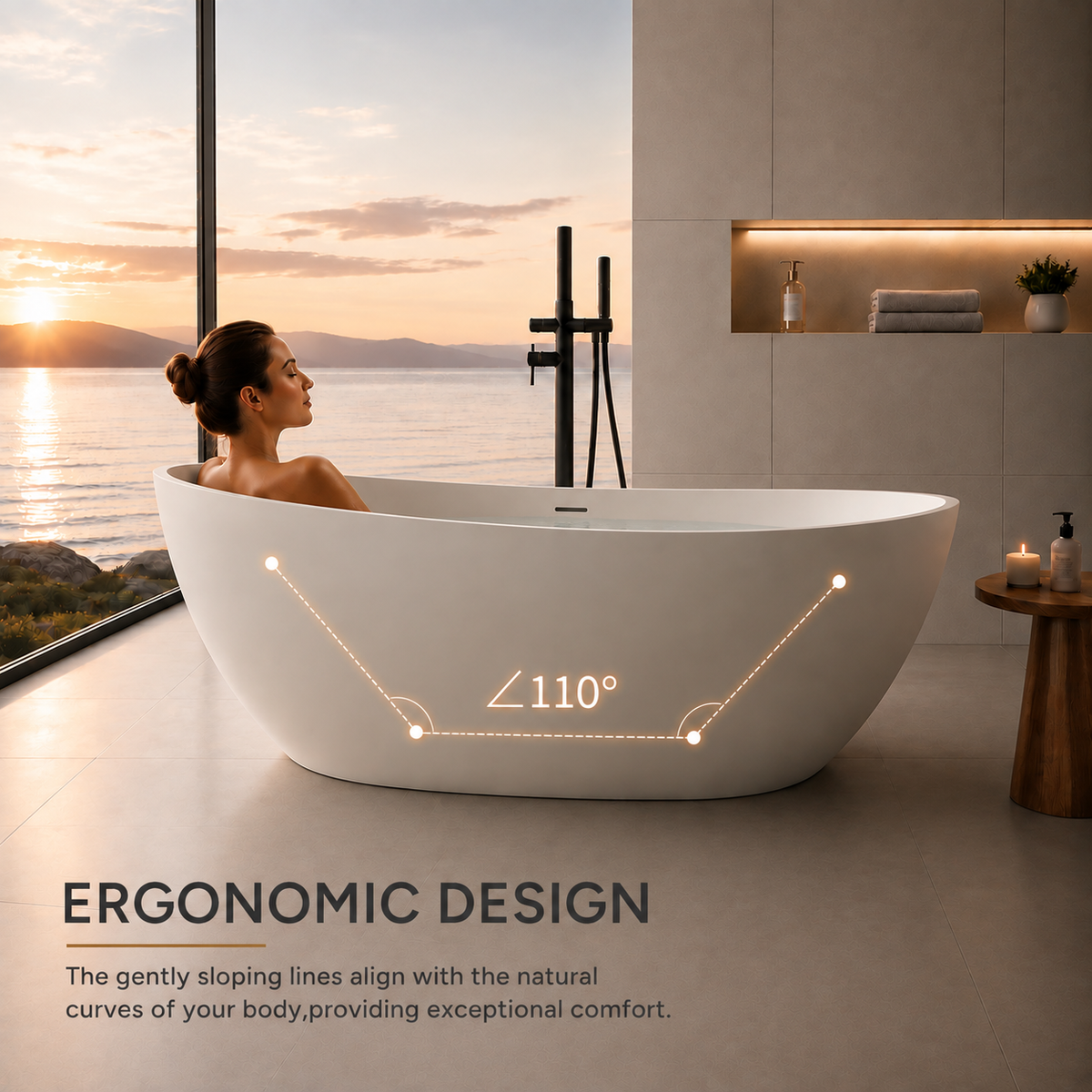 inyouths-CALMAE-freestanding-soaking-bathtub-ergonomic-design